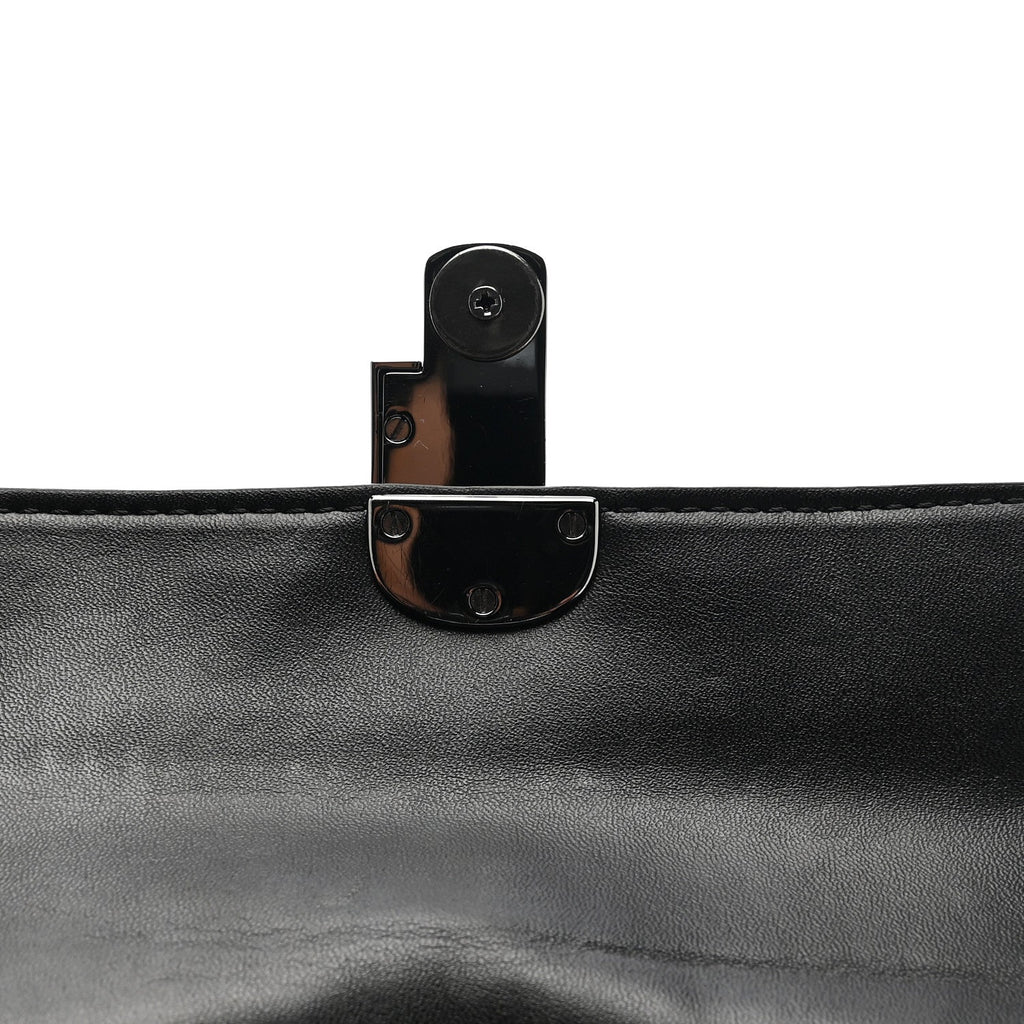 The Rhinestone J Marc Mini Shoulder Bag Black