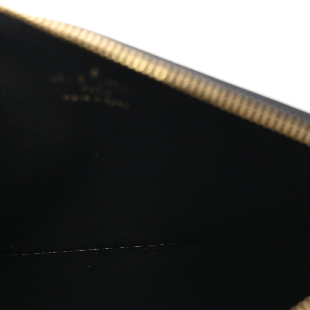 Monogram Slim Purse Black