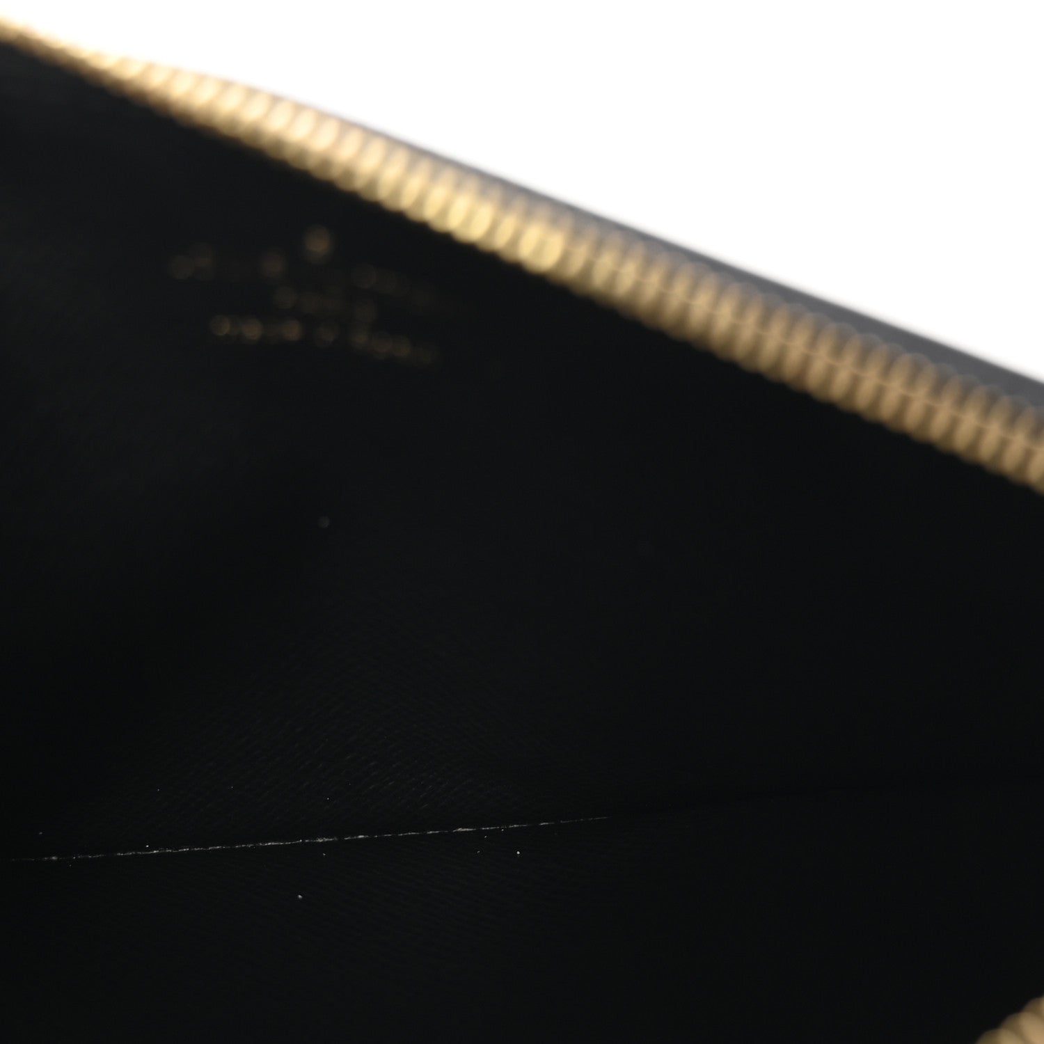 Monogram Slim Purse Black