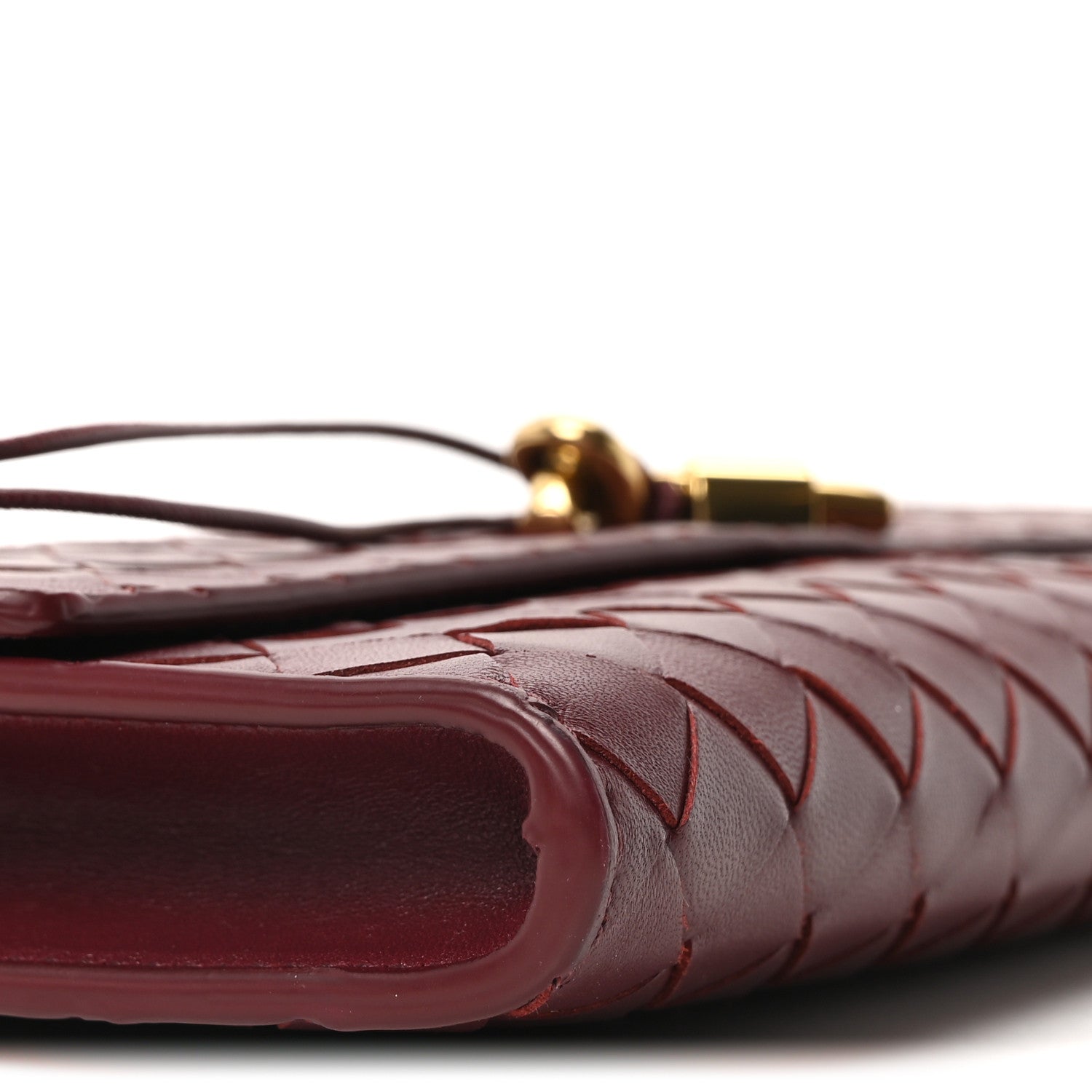 Nappa Intrecciato Long Andiamo Top Handle Clutch Barolo