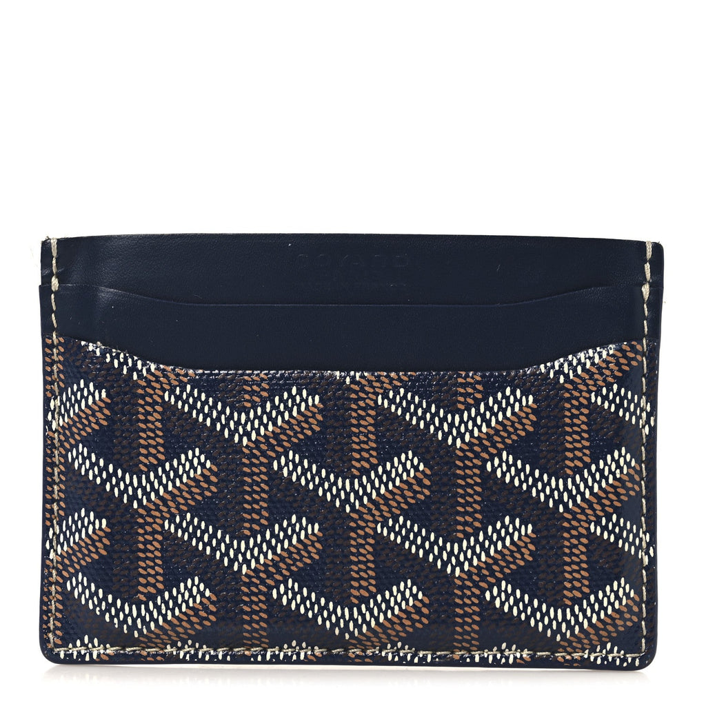 Goyardine Saint Sulpice  Holder Navy