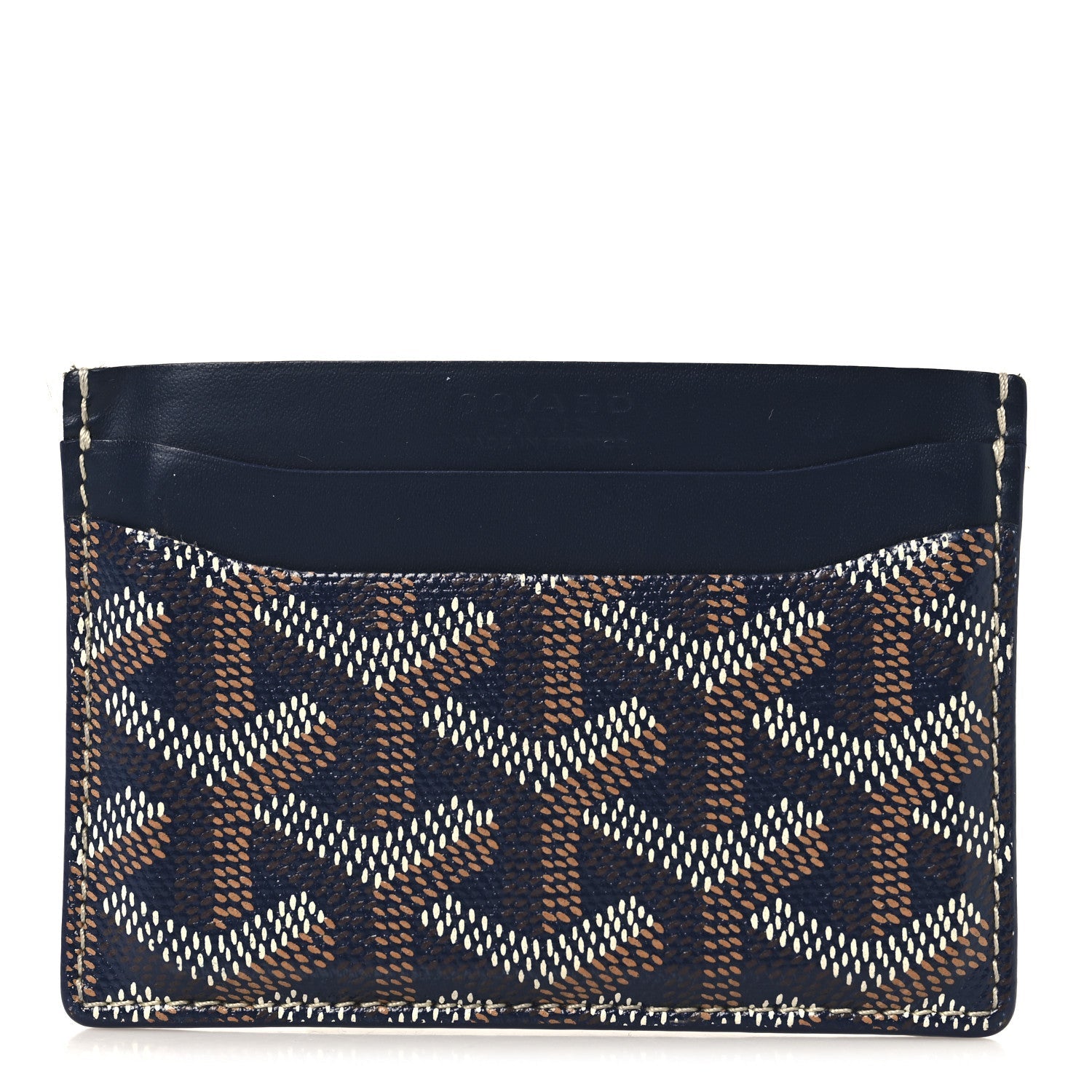 Goyardine Saint Sulpice  Holder Navy