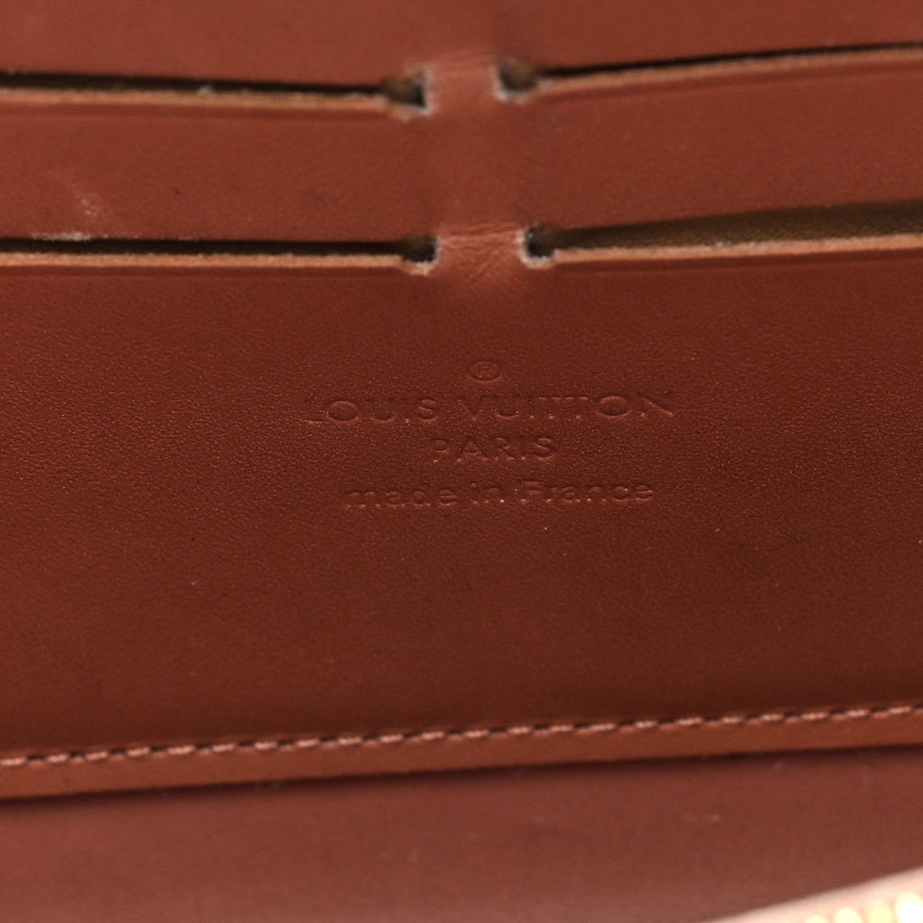 Vernis Zippy Wallet Rose Velours