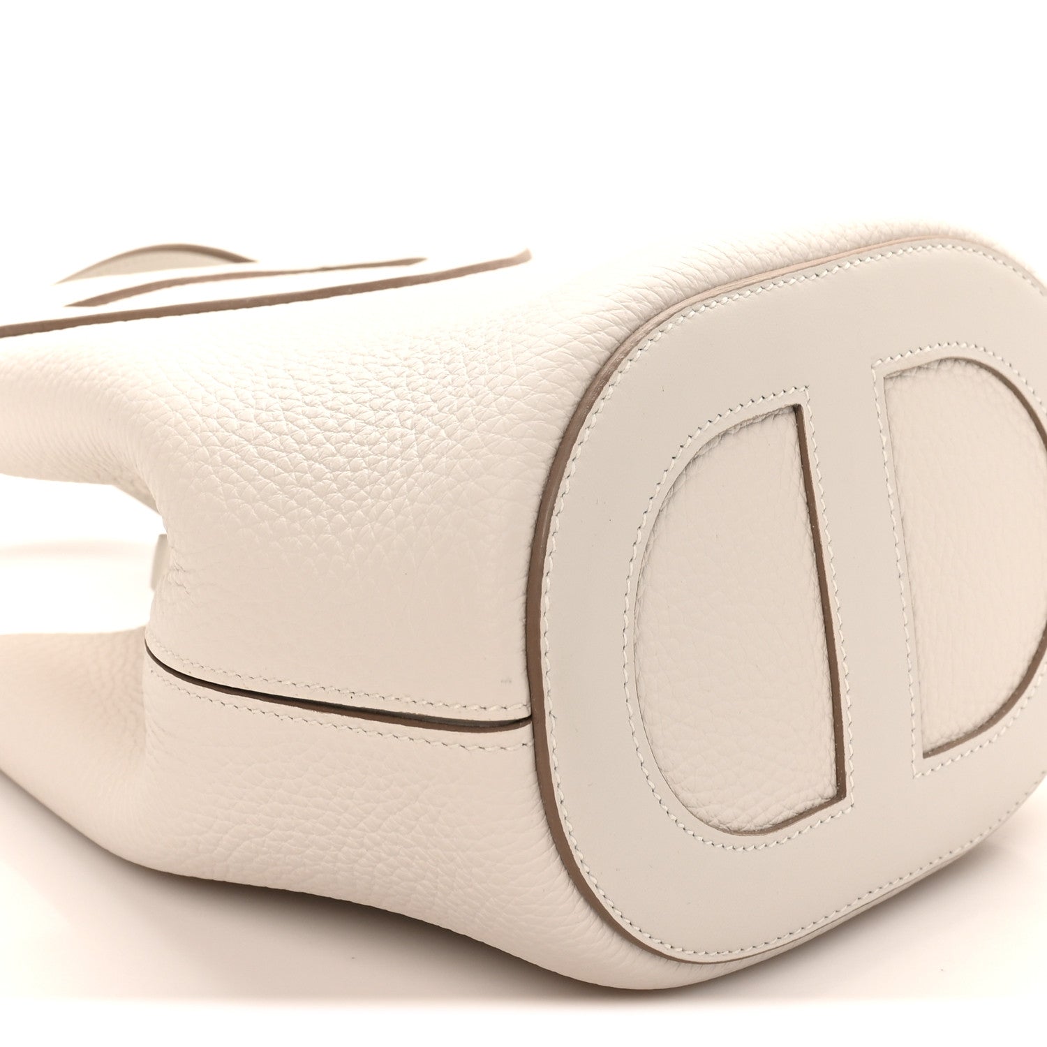 Taurillon Clemence Swift In-The-Loop 18 Bag Gris Pale