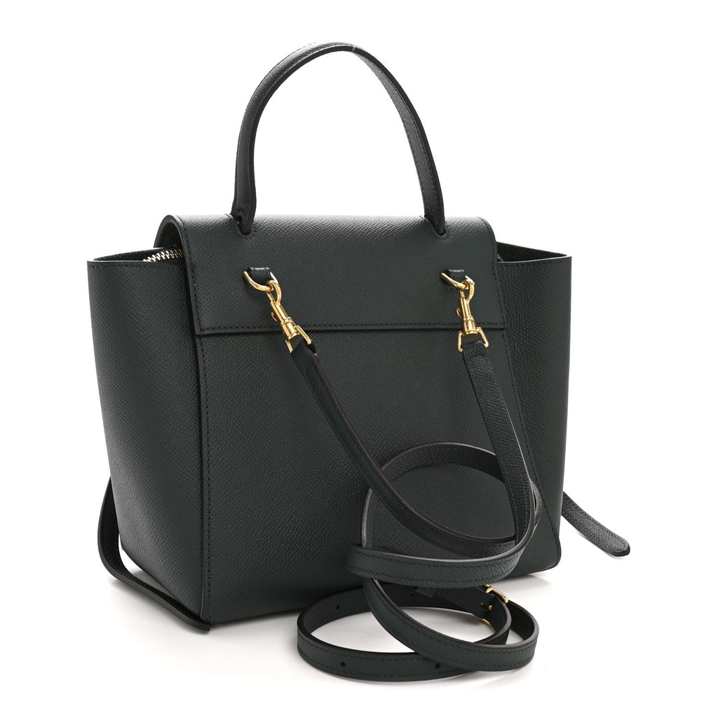 Grained Calfskin Nano Belt Bag Amazone
