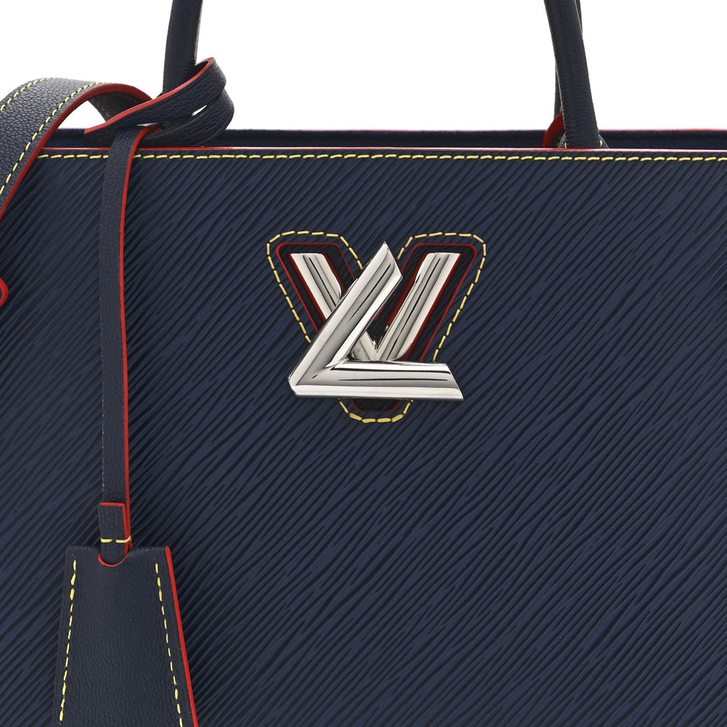 Epi Twist Tote Indigo
