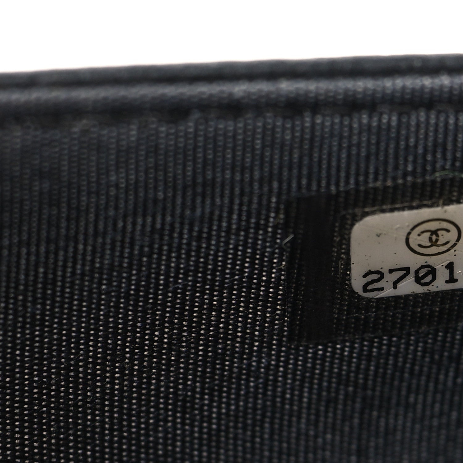 Lambskin Camellia Studded Wallet on Chain WOC Grey