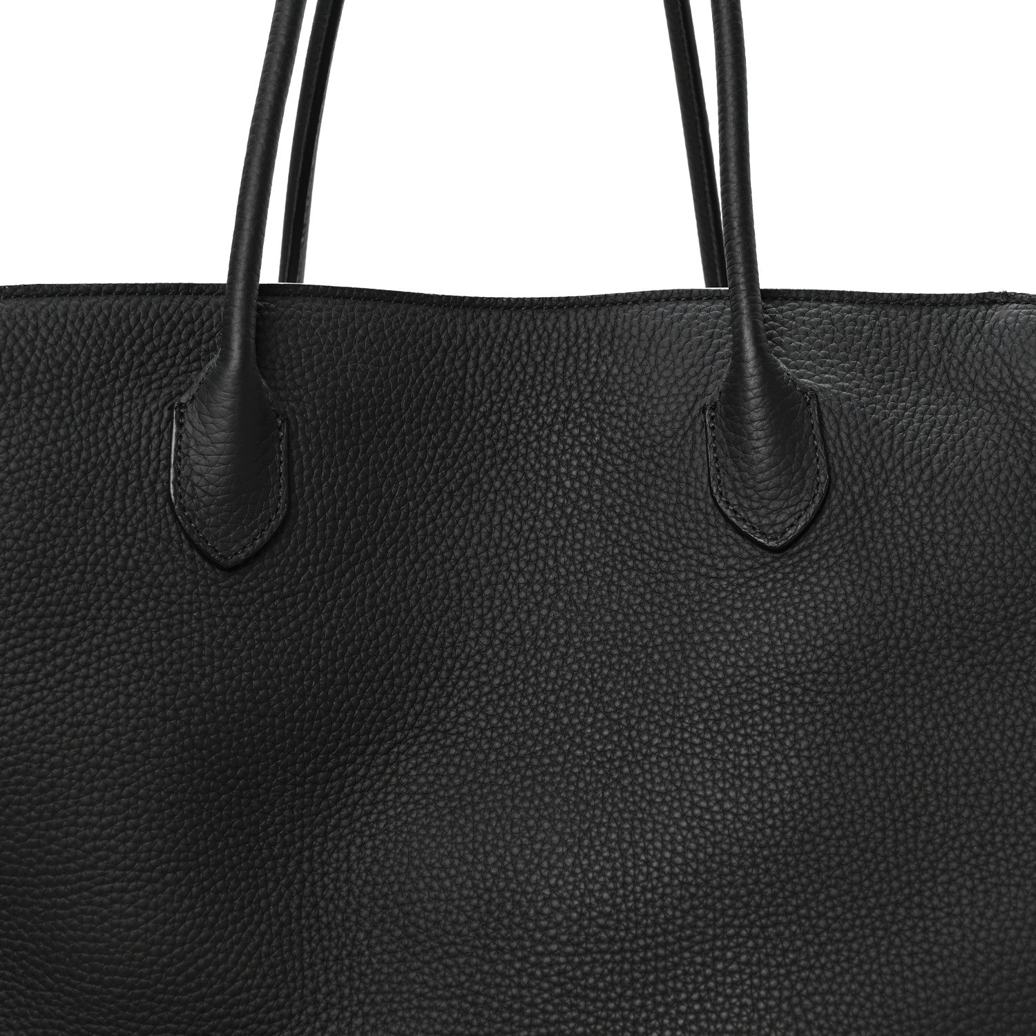 Matte Grained Calfskin Marlo 17 Black