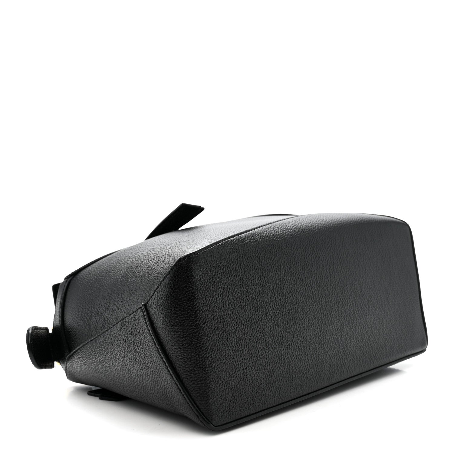 Calfskin Small Puzzle Edge Bag Black