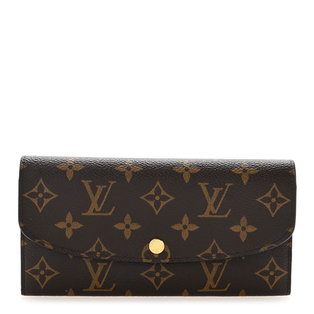 Monogram Emilie Wallet Rose Ballerine