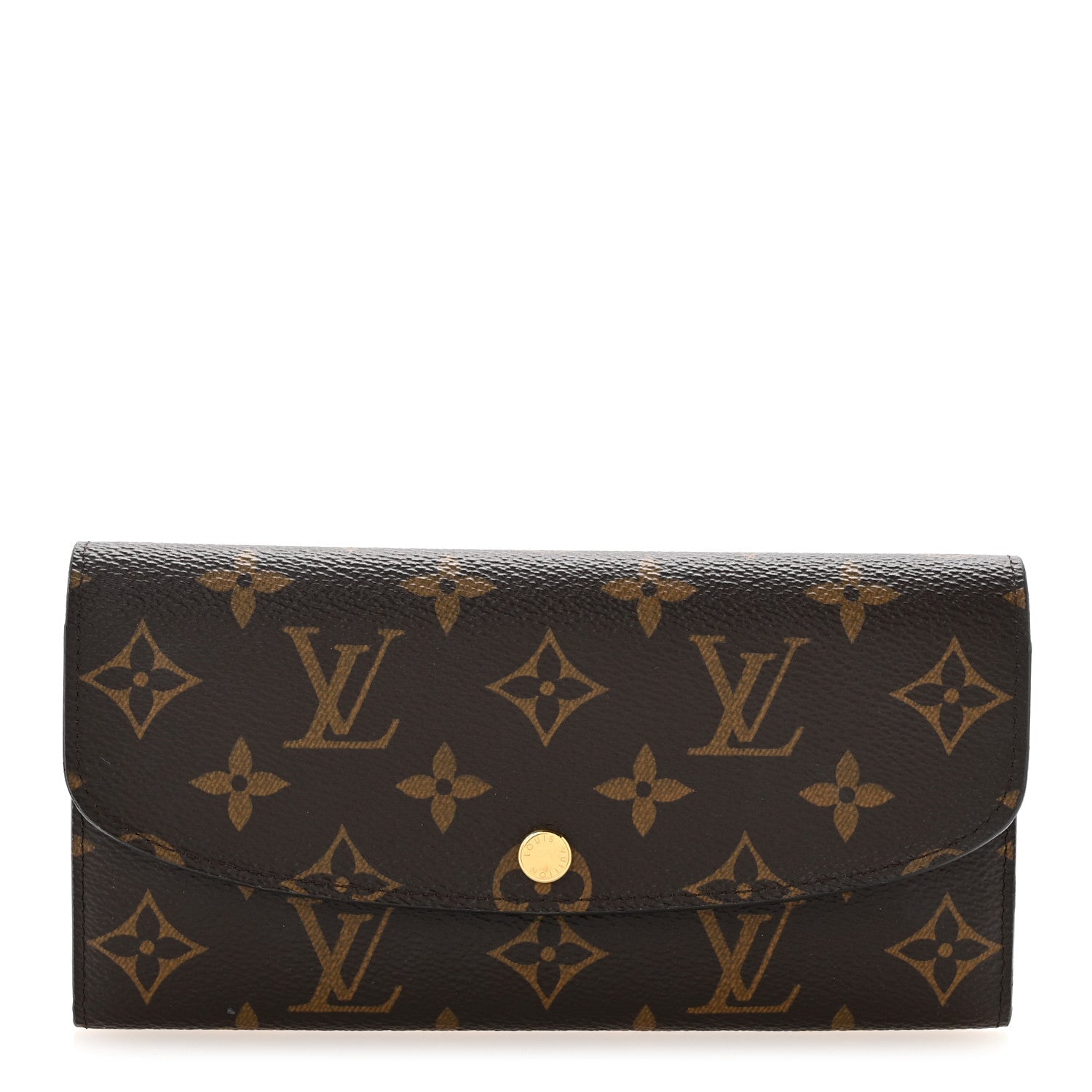 Monogram Emilie Wallet Rose Ballerine