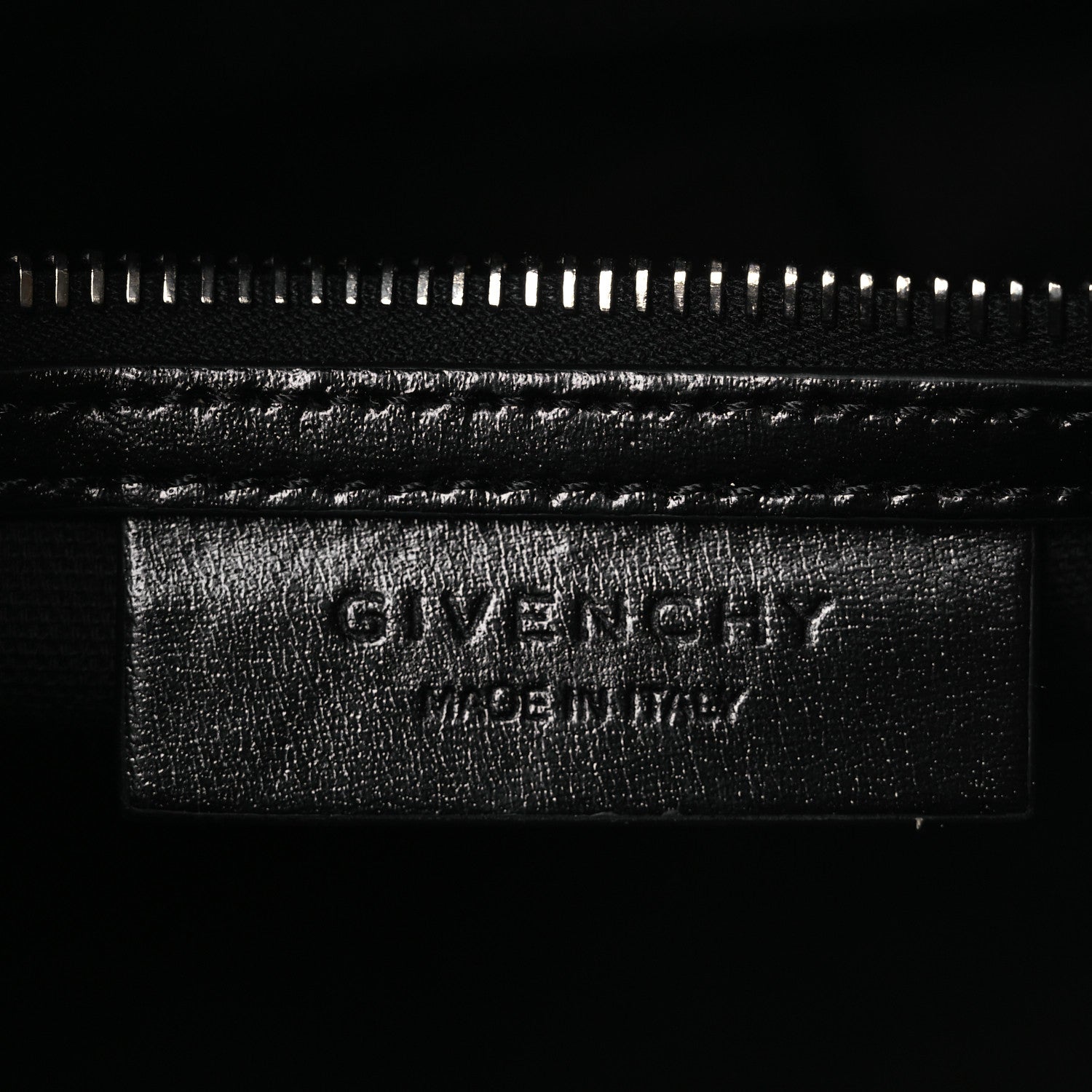 Shiny Lord Calfskin Mini Antigona Black
