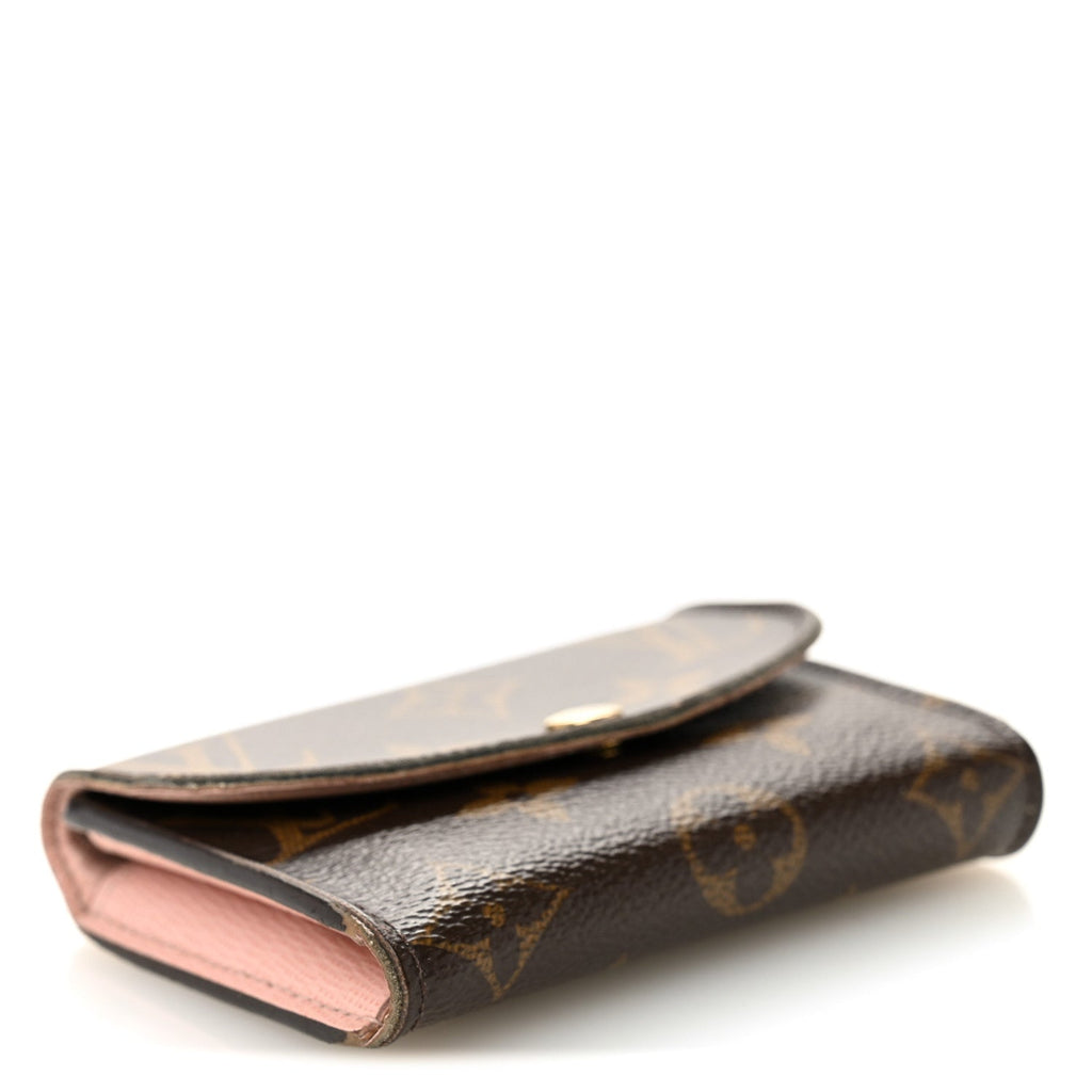 Monogram Rosalie Coin Purse Rose Ballerine