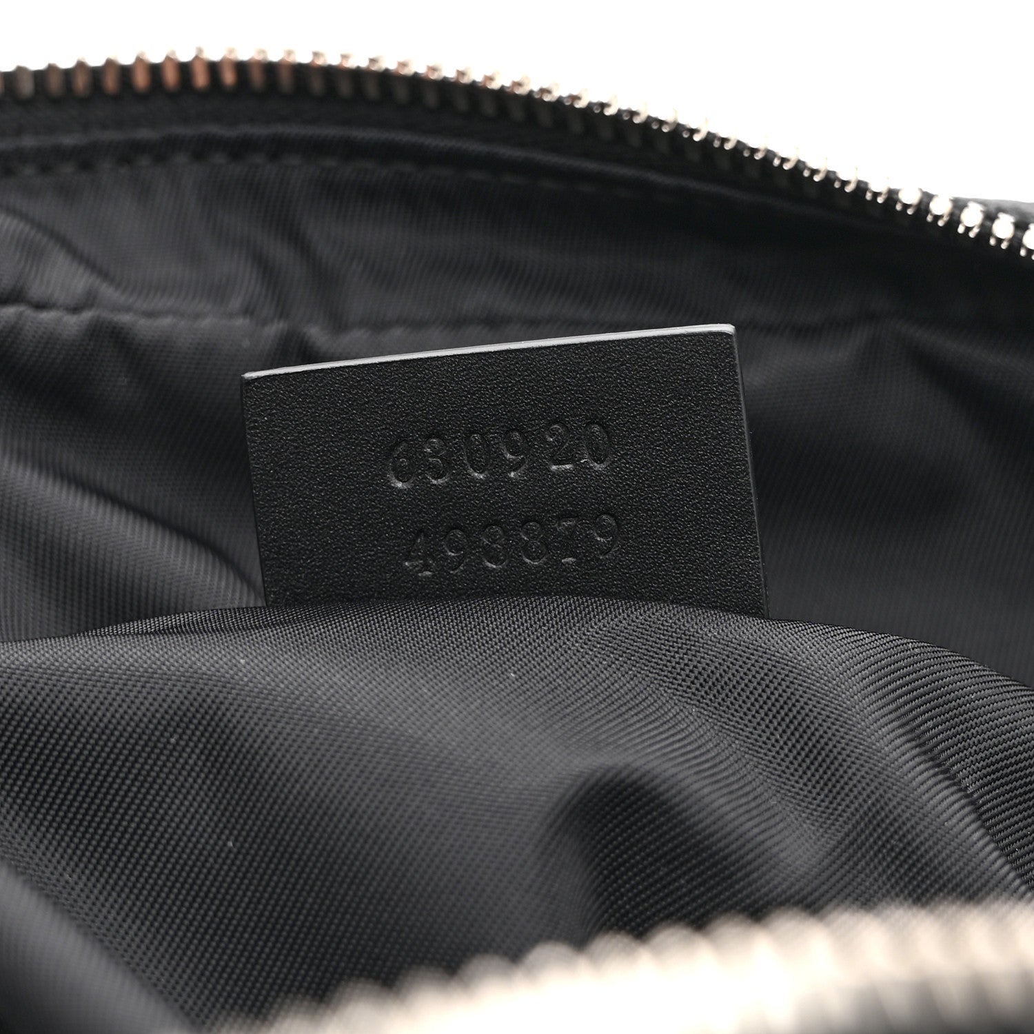 Techno Canvas Web Large Belt Bag Black