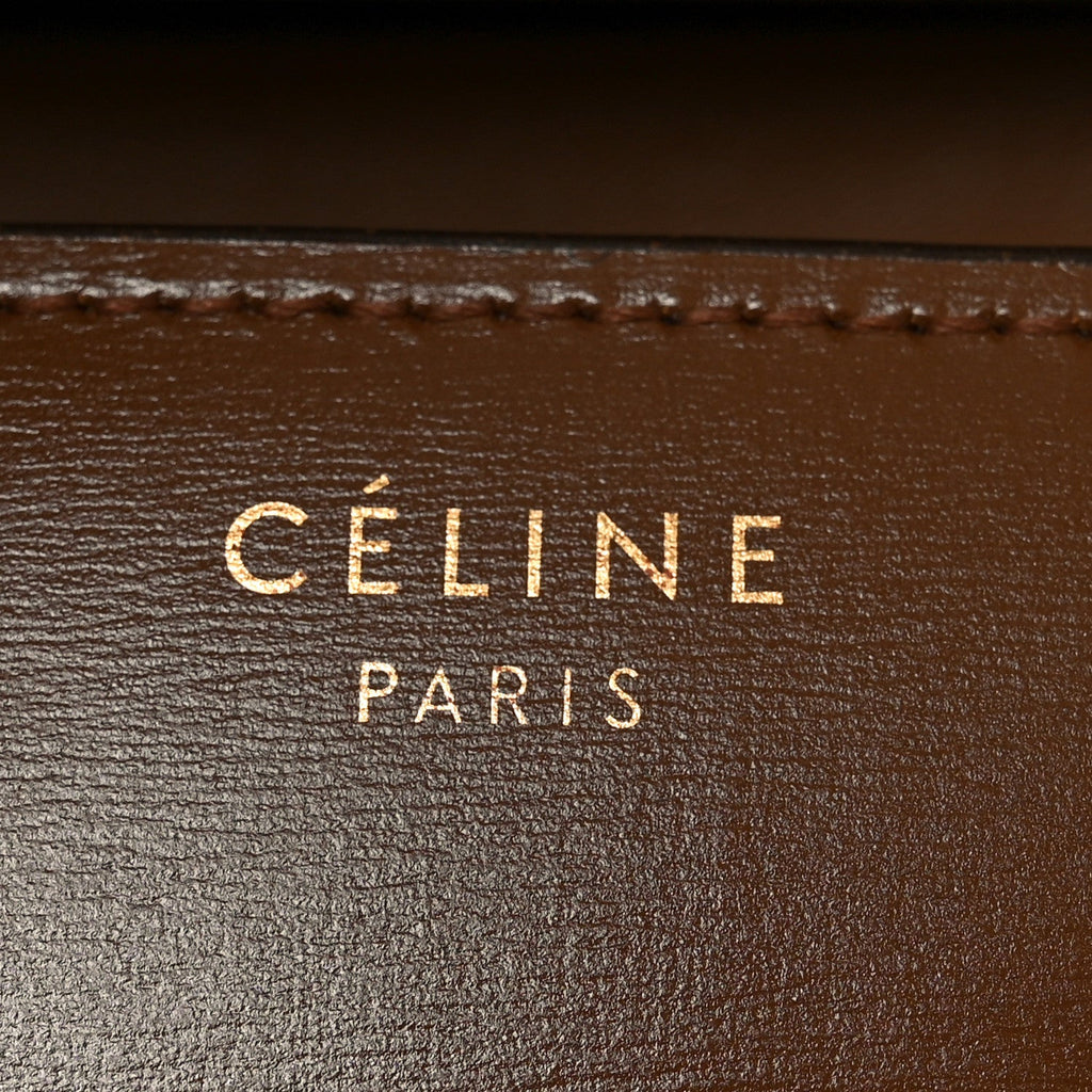 Box Calfskin Medium Classic Box Flap Bag Camel
