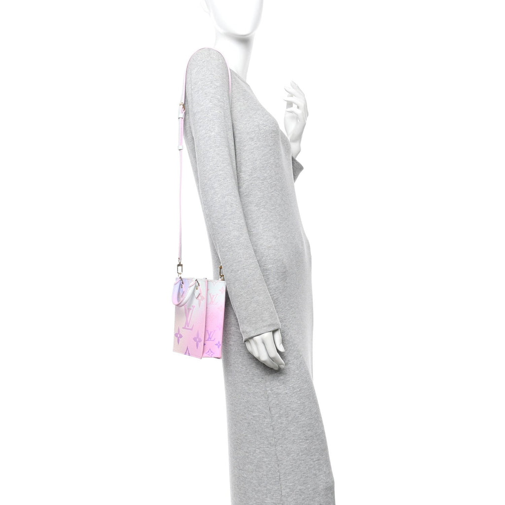 Monogram Giant Spring In The City Petit Sac Plat Sunrise Pastel