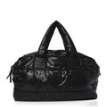 Nylon Coco Cocoon Large Reversible Tote Black