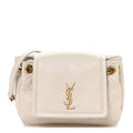 Lambskin Quilted Monogram Mini Nolita Crema Soft