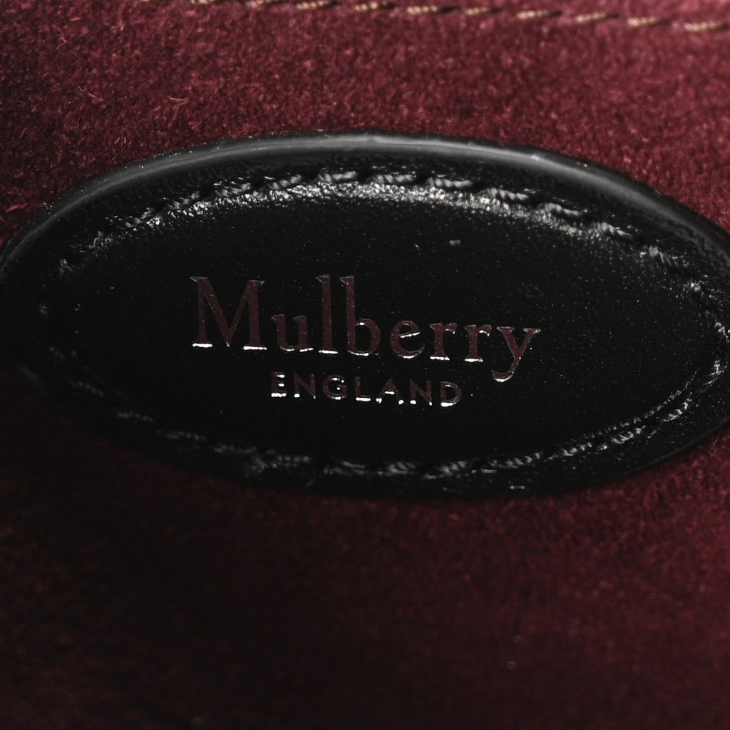Shiny Smooth Calfskin East West Bayswater Black