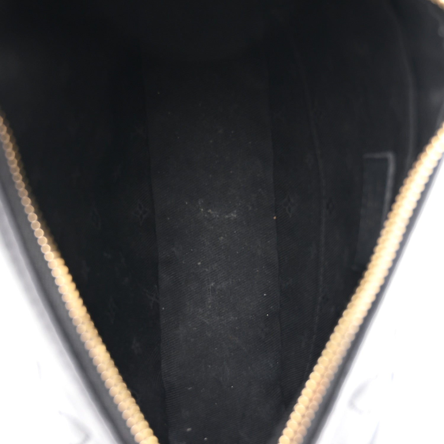 Calfskin Bubblegram Over The Moon Black