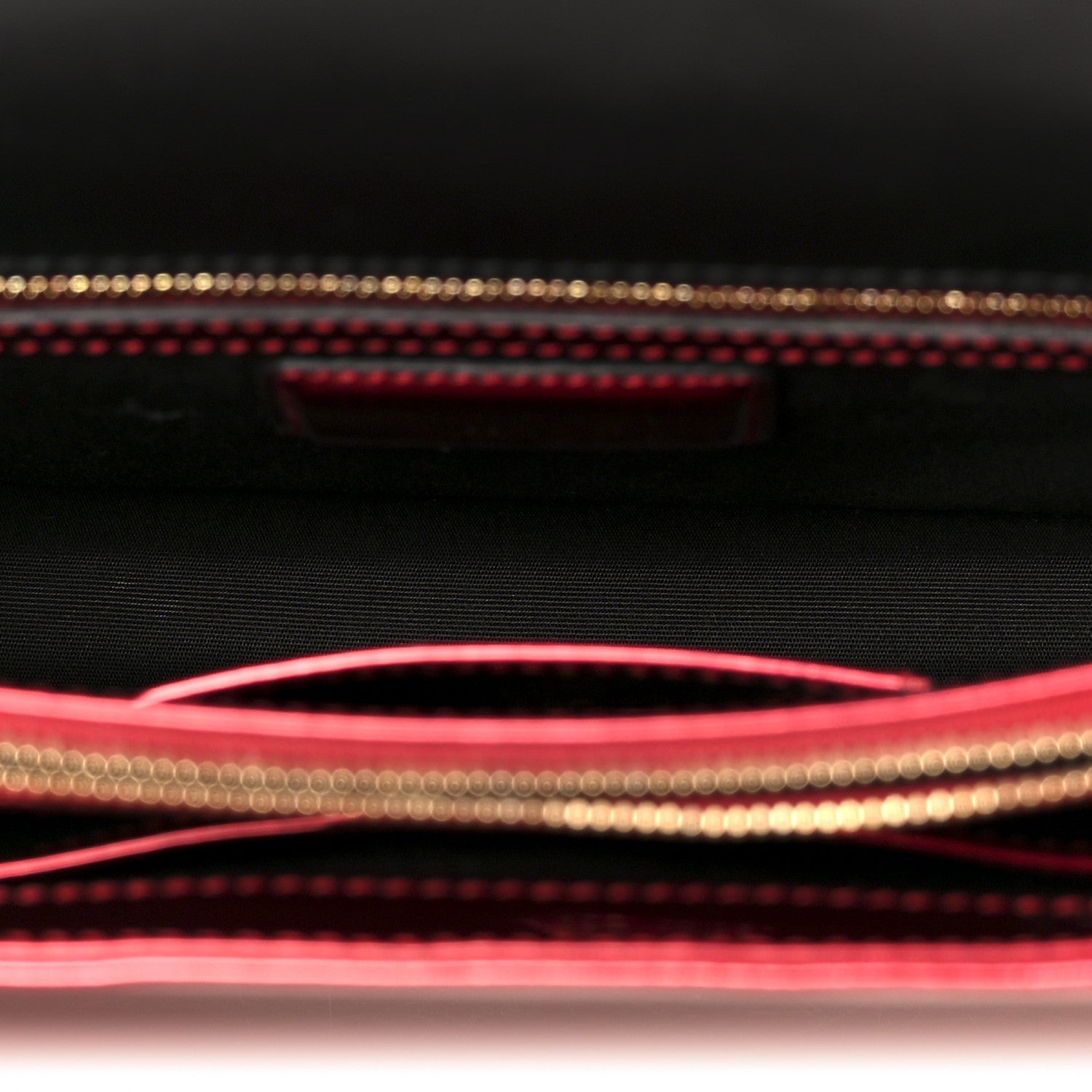 Metallic Calfskin Serpenti Forever Shoulder Bag Red