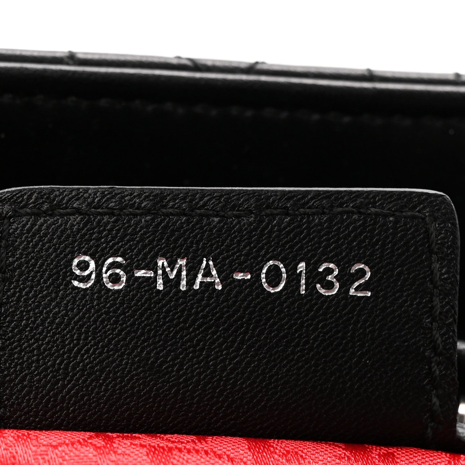 Lambskin Cannage Medium Lady Dior Black