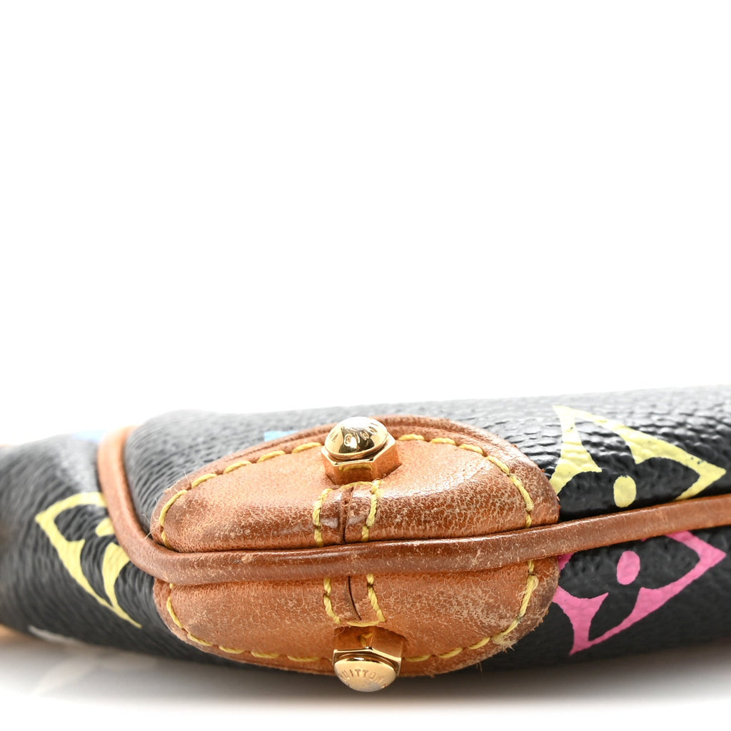Monogram Multicolor Pochette Milla MM Black