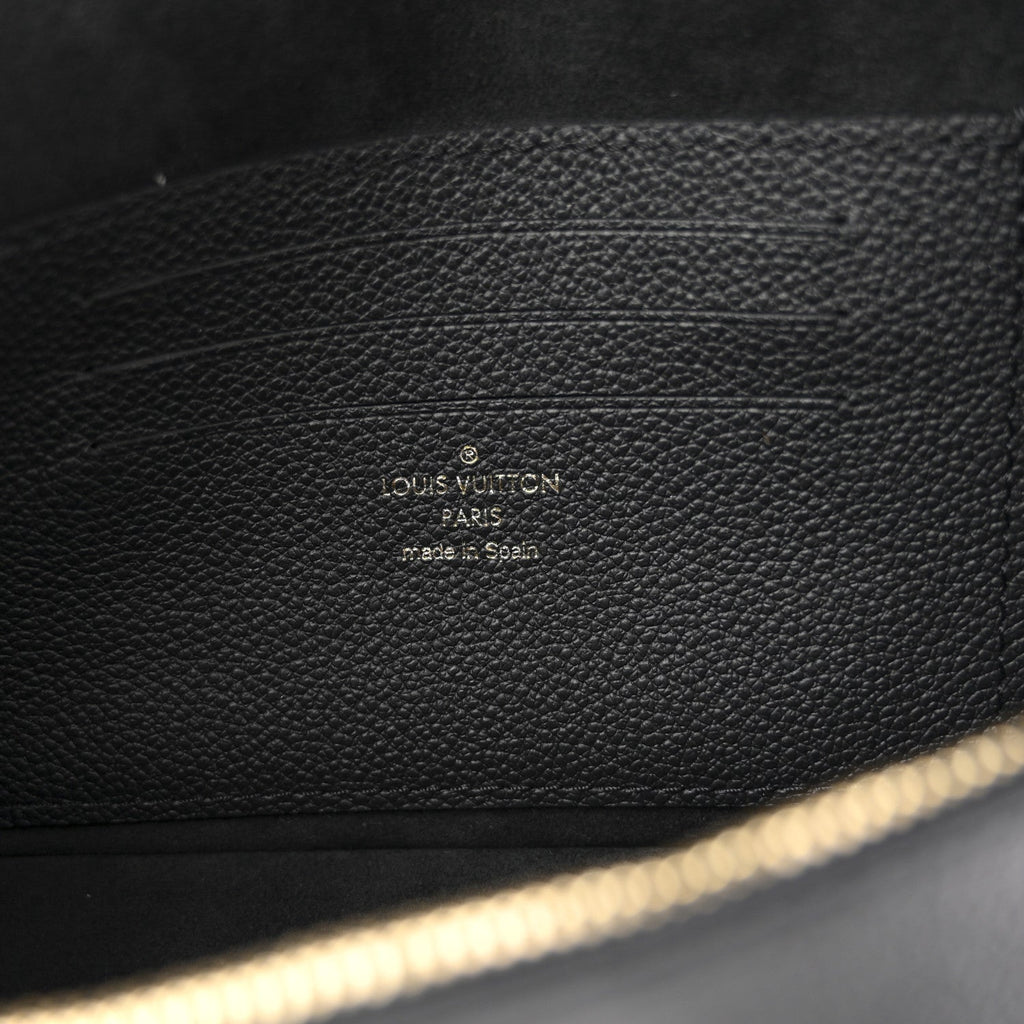 Empreinte Monogram Giant Ivy Wallet On Chain Black