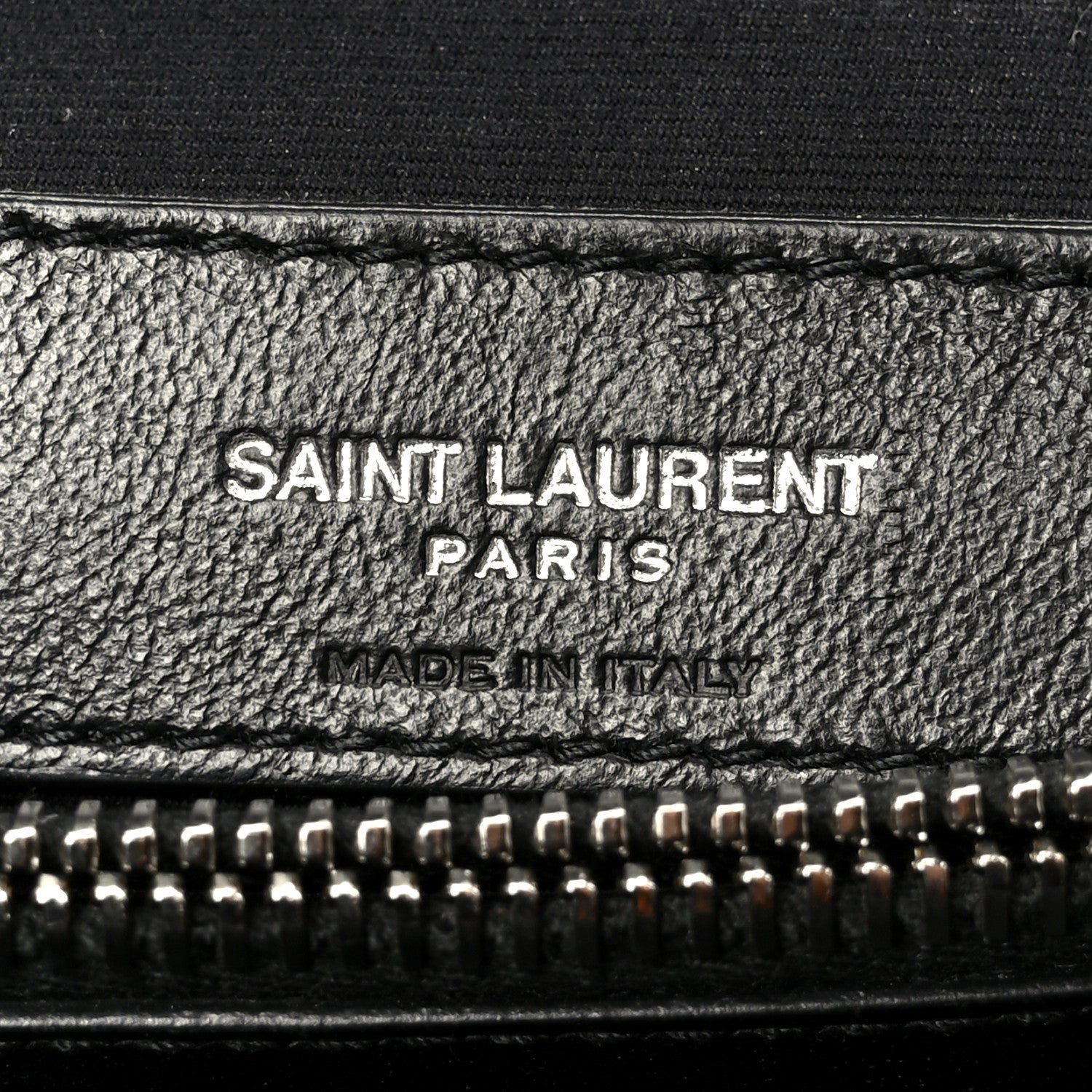 Calfskin Y Quilted Monogram Medium Loulou Chain Satchel Black