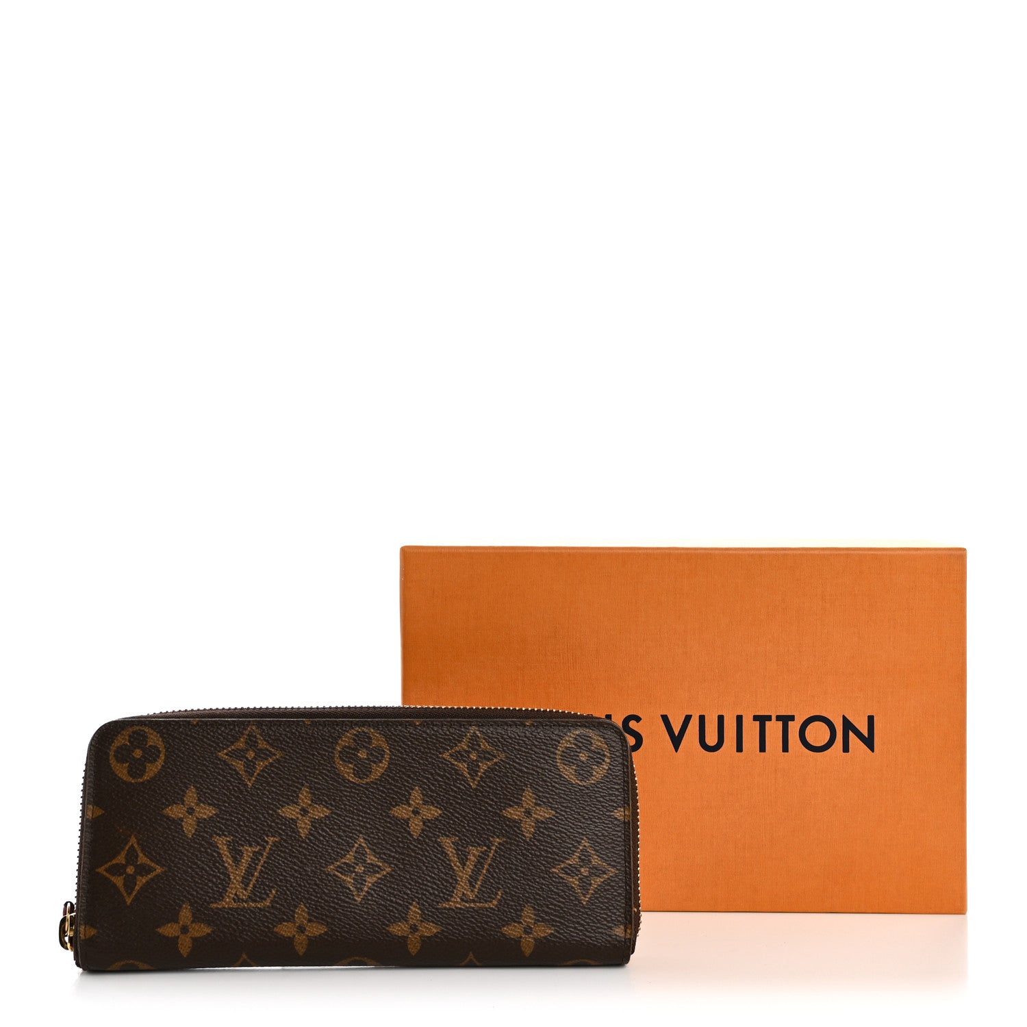 Monogram Clemence Wallet Fuchsia