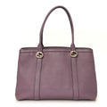 Pebbled Calfskin Old Libeccio Miss GG Tote Purple