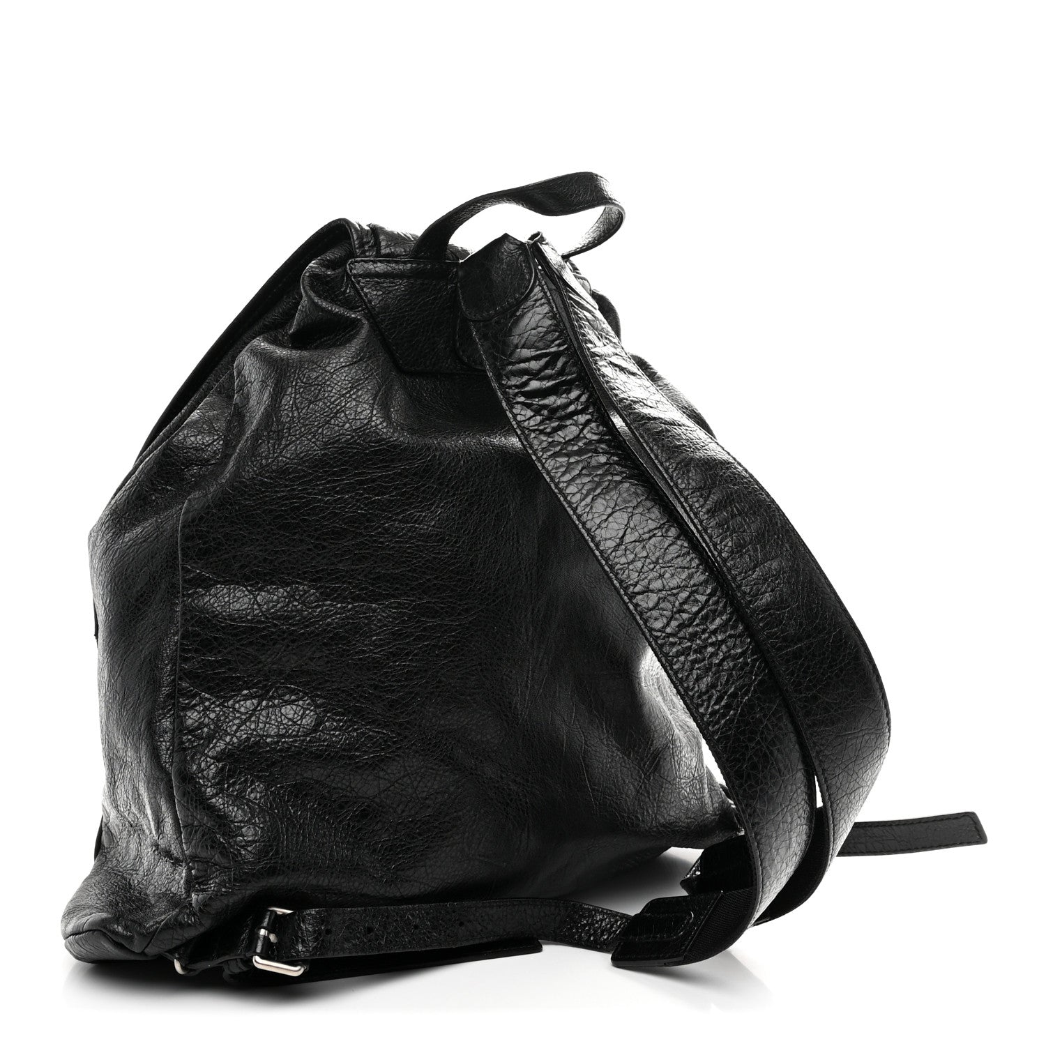 Agneau Giant 12 Silver Hardware S Traveler Backpack Black