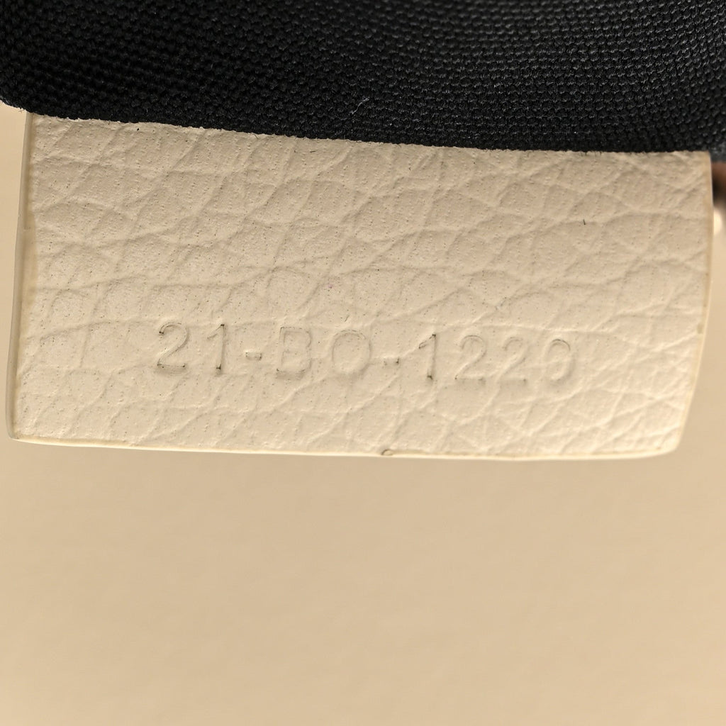 Grained Calfskin Mens Mini Saddle Bag Latte