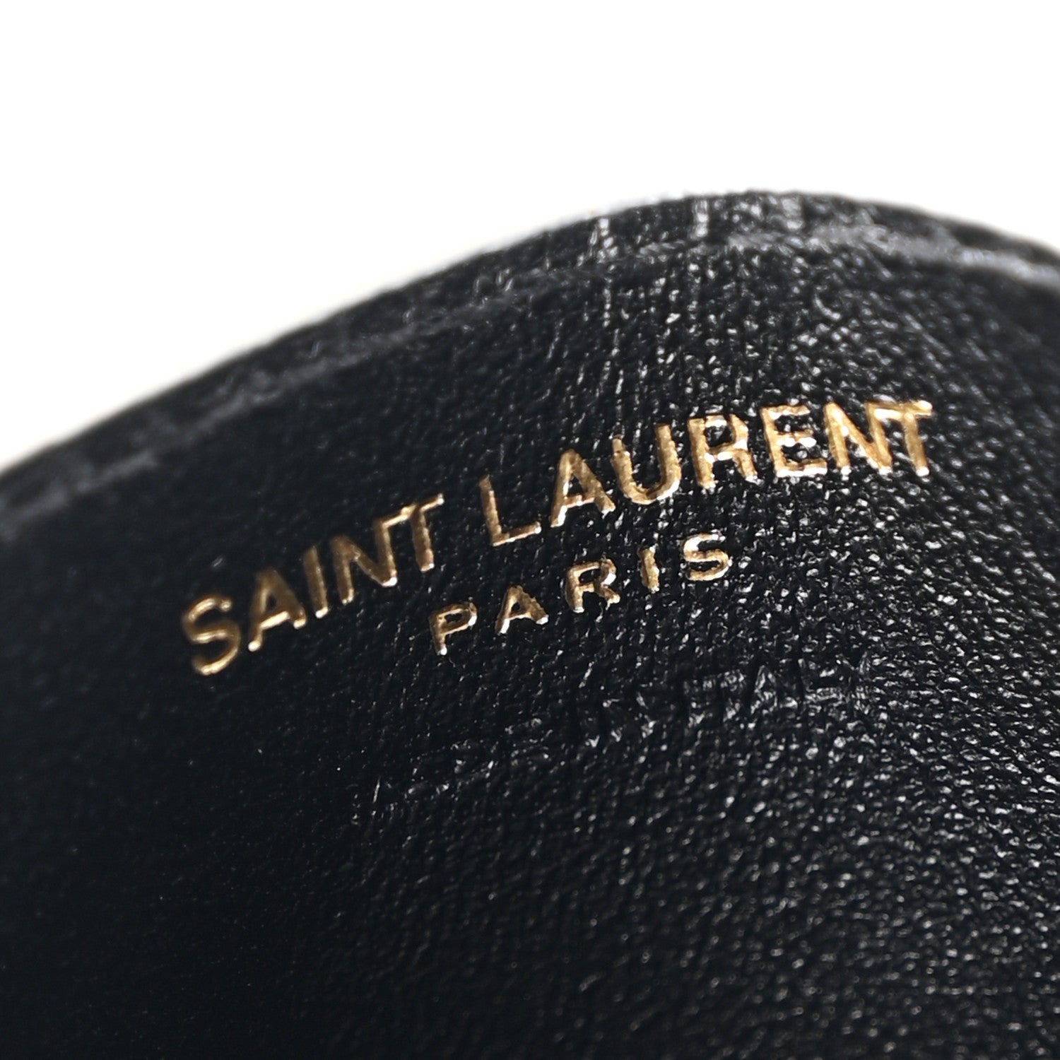 Calfskin Crocodile Embossed Monogram Credit  Case Crema Soft