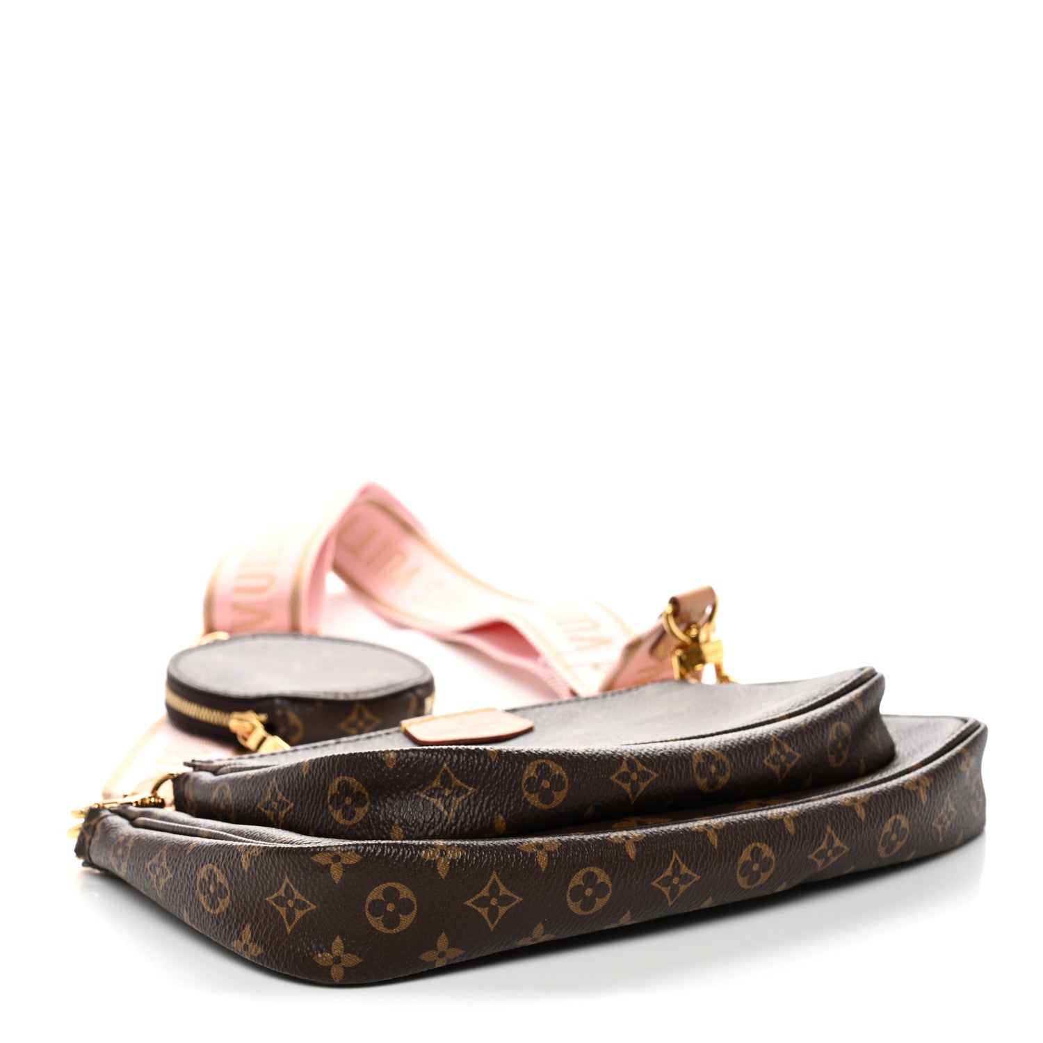 Monogram Multi Pochette Accessories Rose Clair