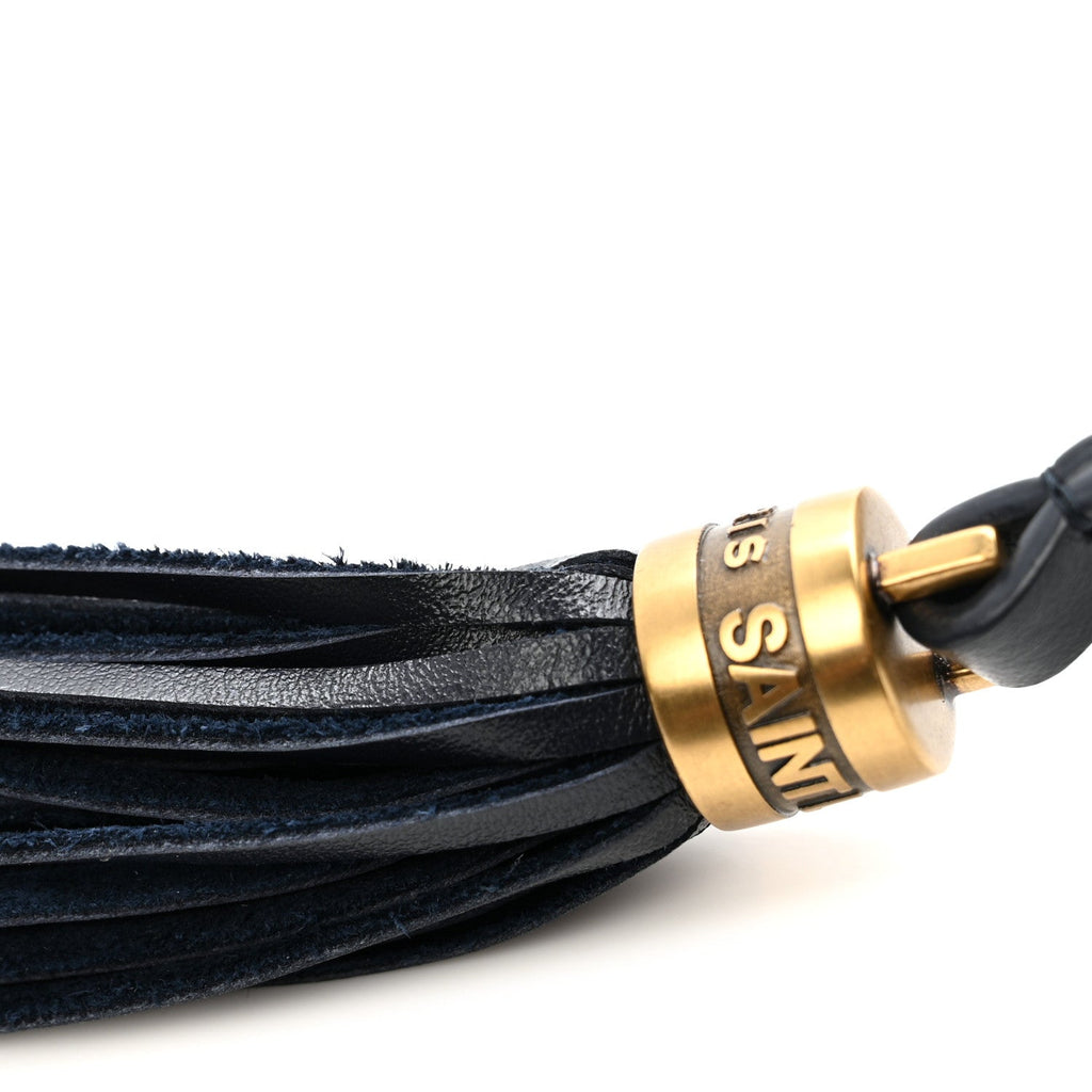 Calfskin Matelasse Monogram Lou Camera Bag Deep Marine