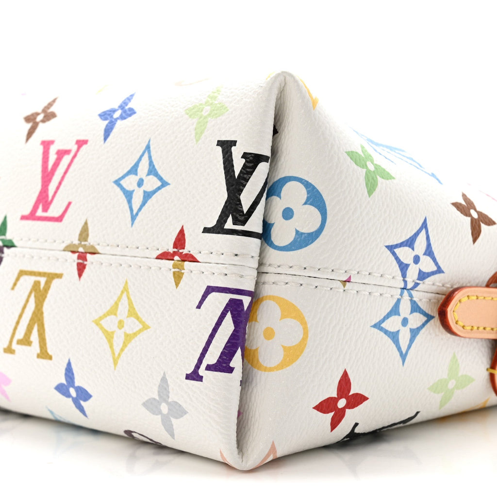 LV X TM Monogram Multicolor CarryAll East West White