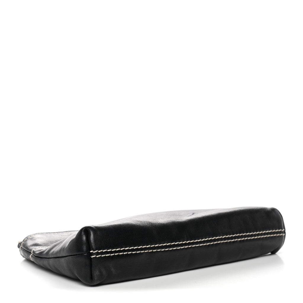 Lambskin Lax Pochette Black