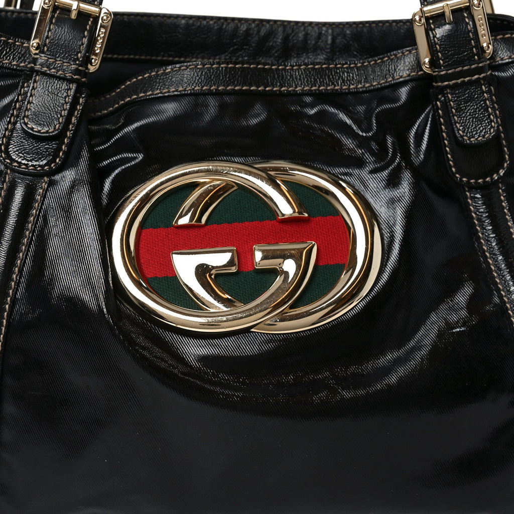 Dialux Medium Britt Tote Black