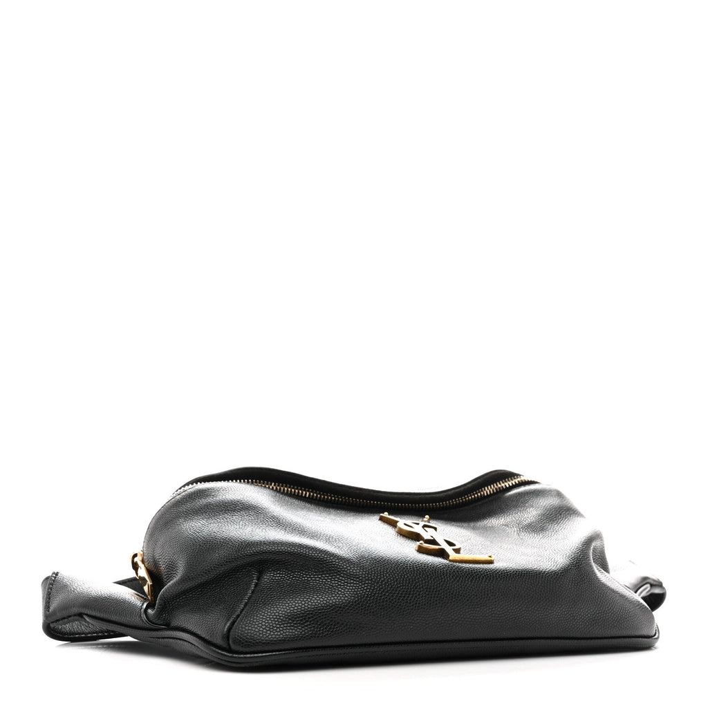 Grain De Poudre Monogram Belt Bag Black