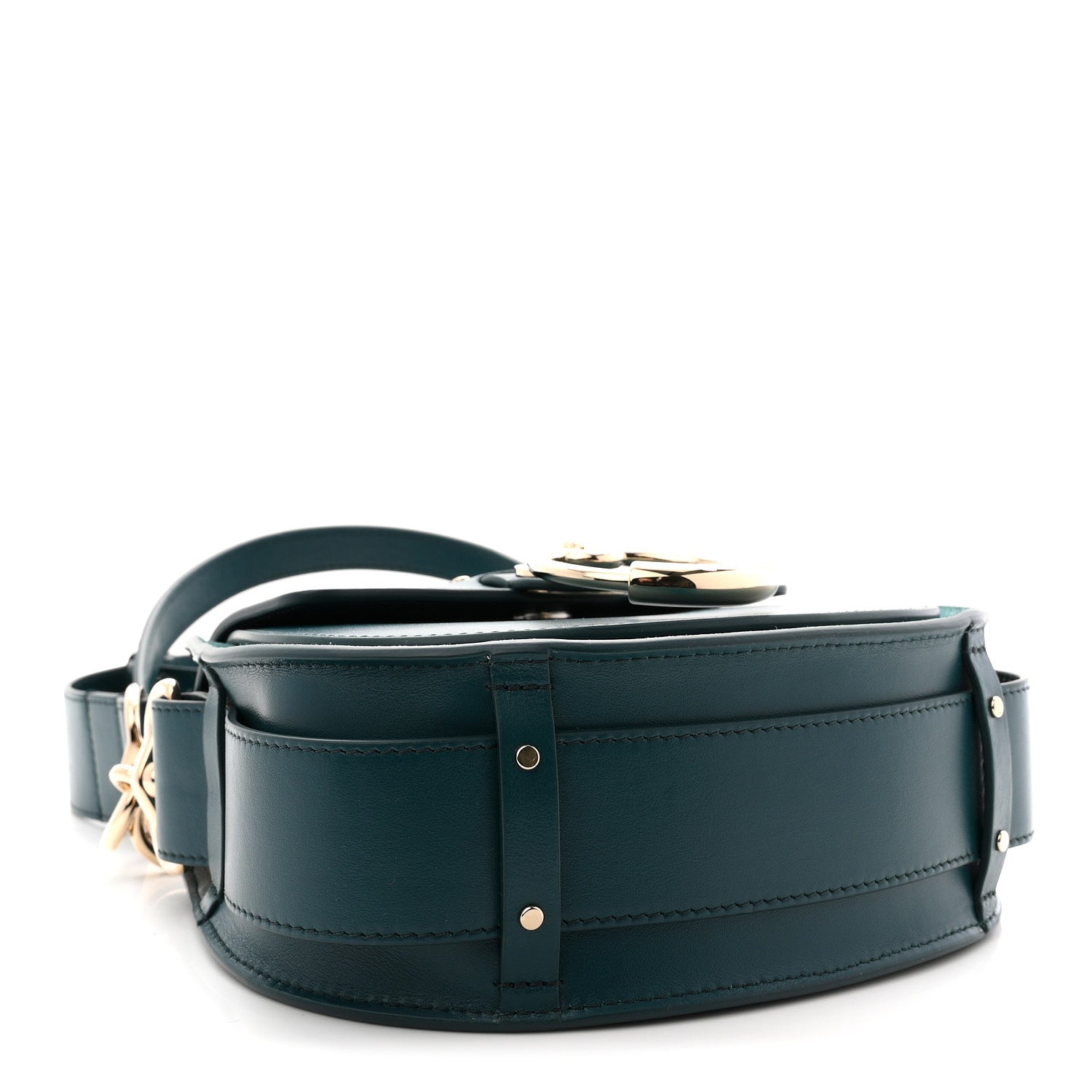 Calfskin Small Tess Bag Rain Forest