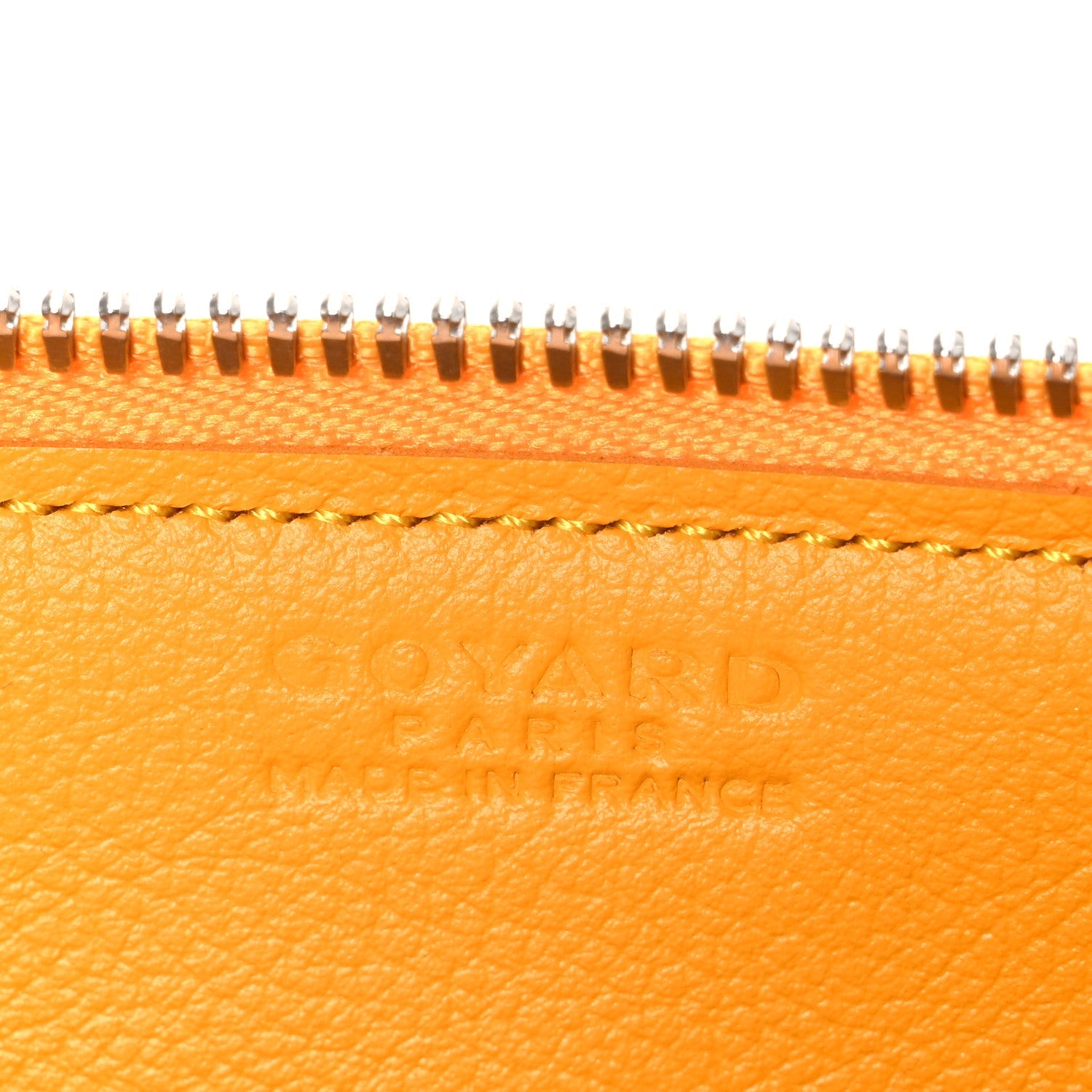 Goyardine Bonbonniere Bag Yellow