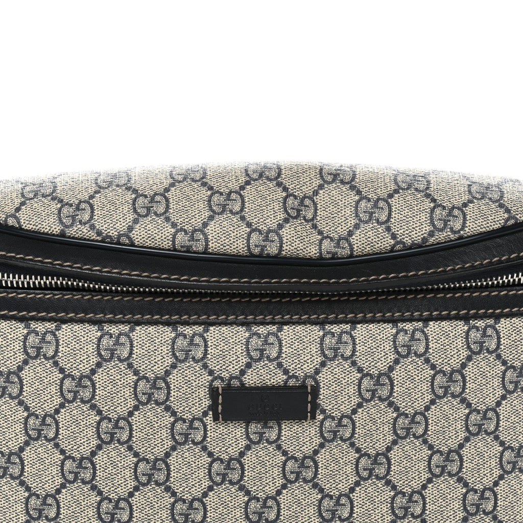 GG Supreme Monogram Belt Bag Navy