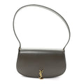 Box Calfskin Mini Voltaire Shoulder Bag Deep Musk