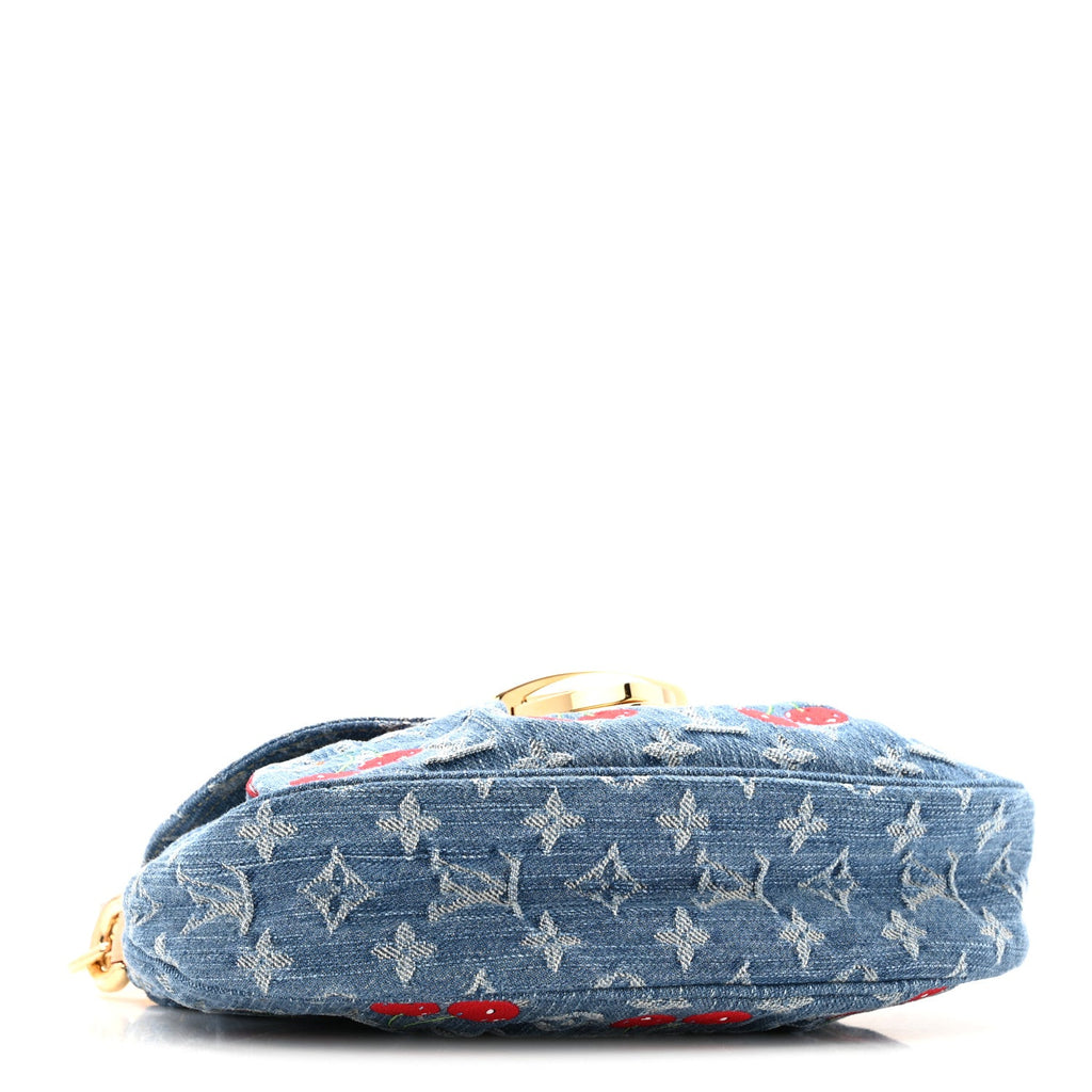 LV X TM Monogram Denim Cerises Sunset