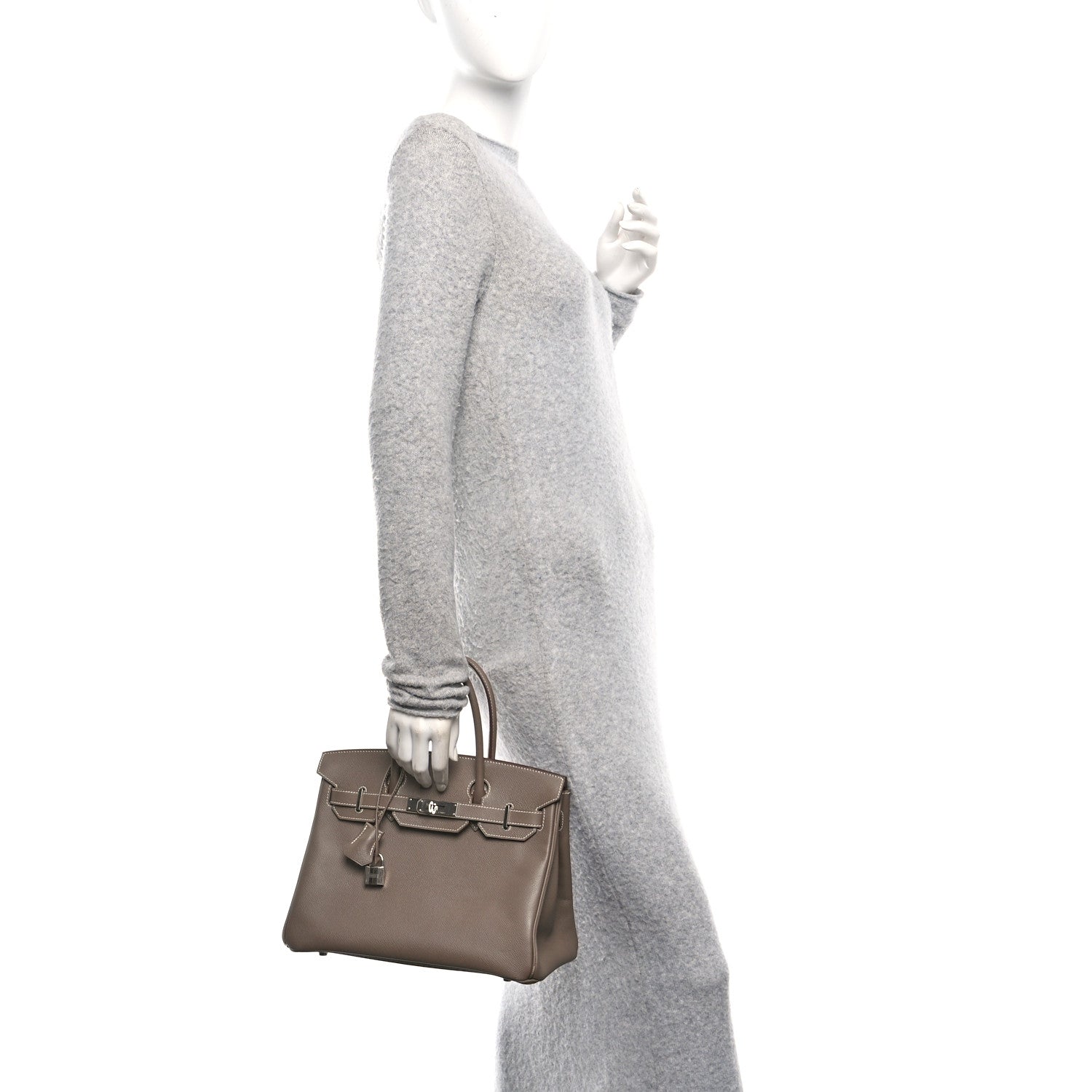 Epsom Birkin 30 Etoupe