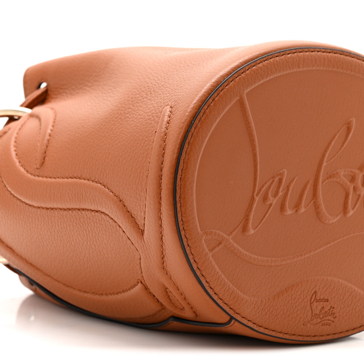 Calfskin Empire By My Side Bucket Bag Cuoio