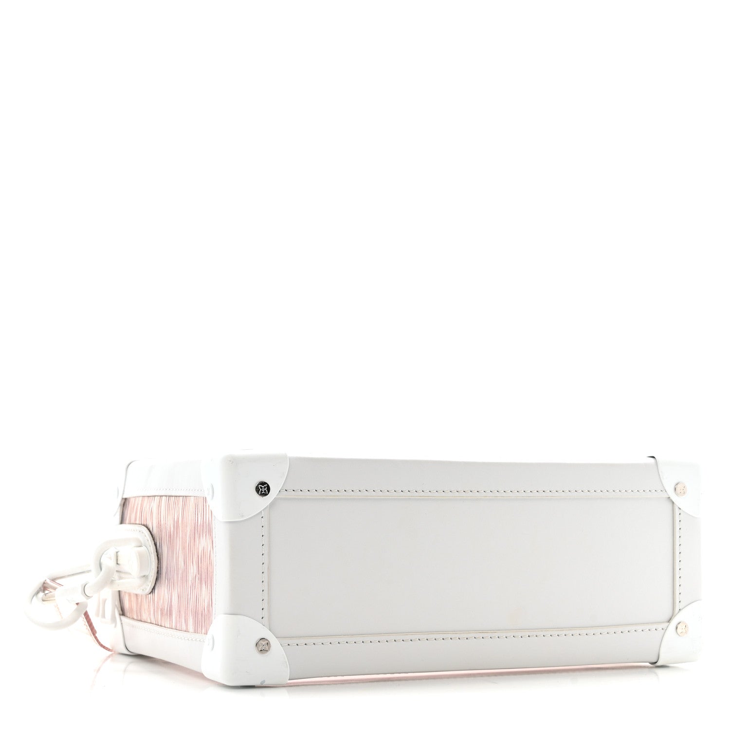 Calfskin PVC Epi Plage Soft Trunk Optic White