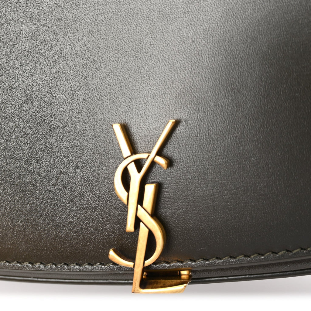 Box Calfskin Mini Voltaire Shoulder Bag Deep Musk