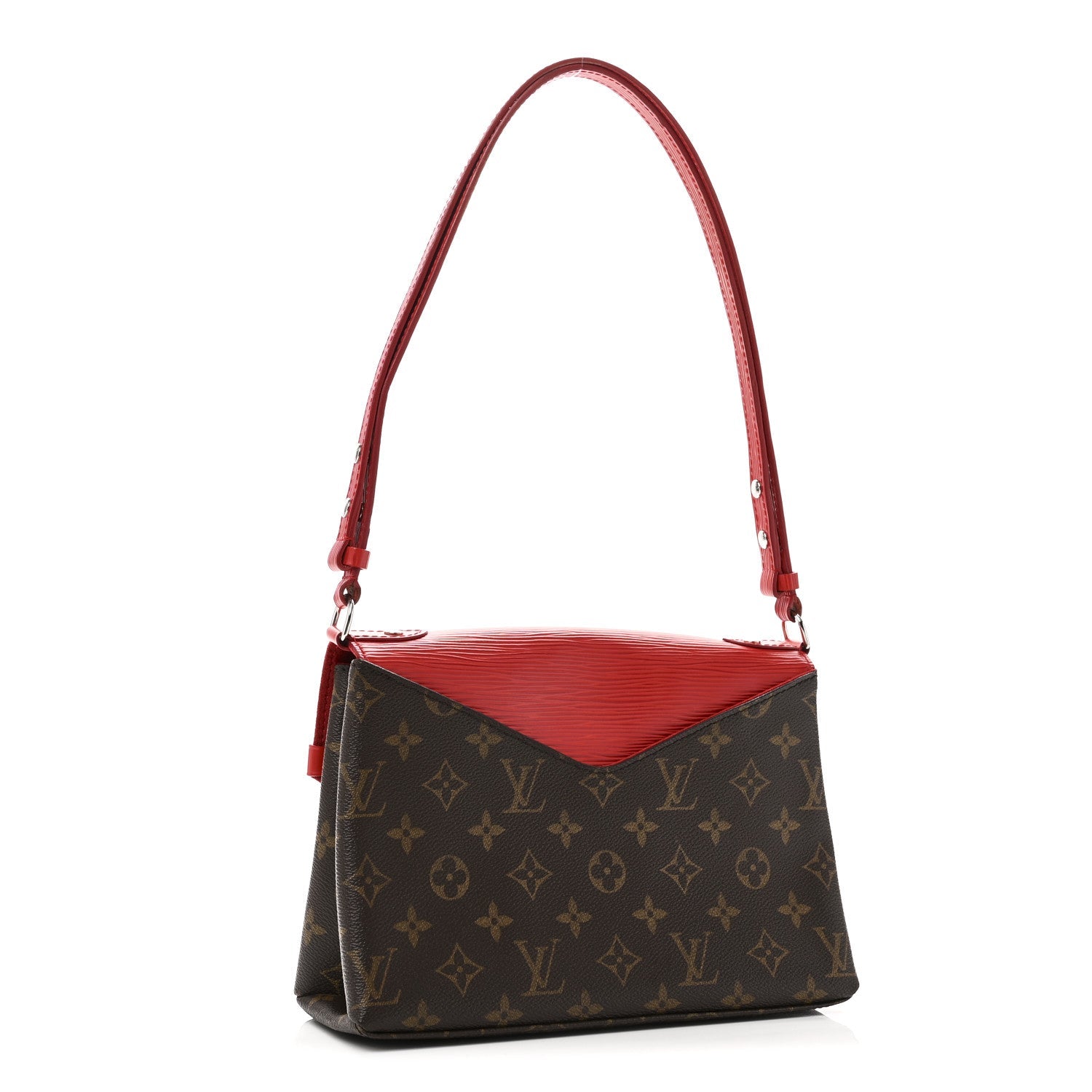 Monogram Epi Saint Michel Coquelicot